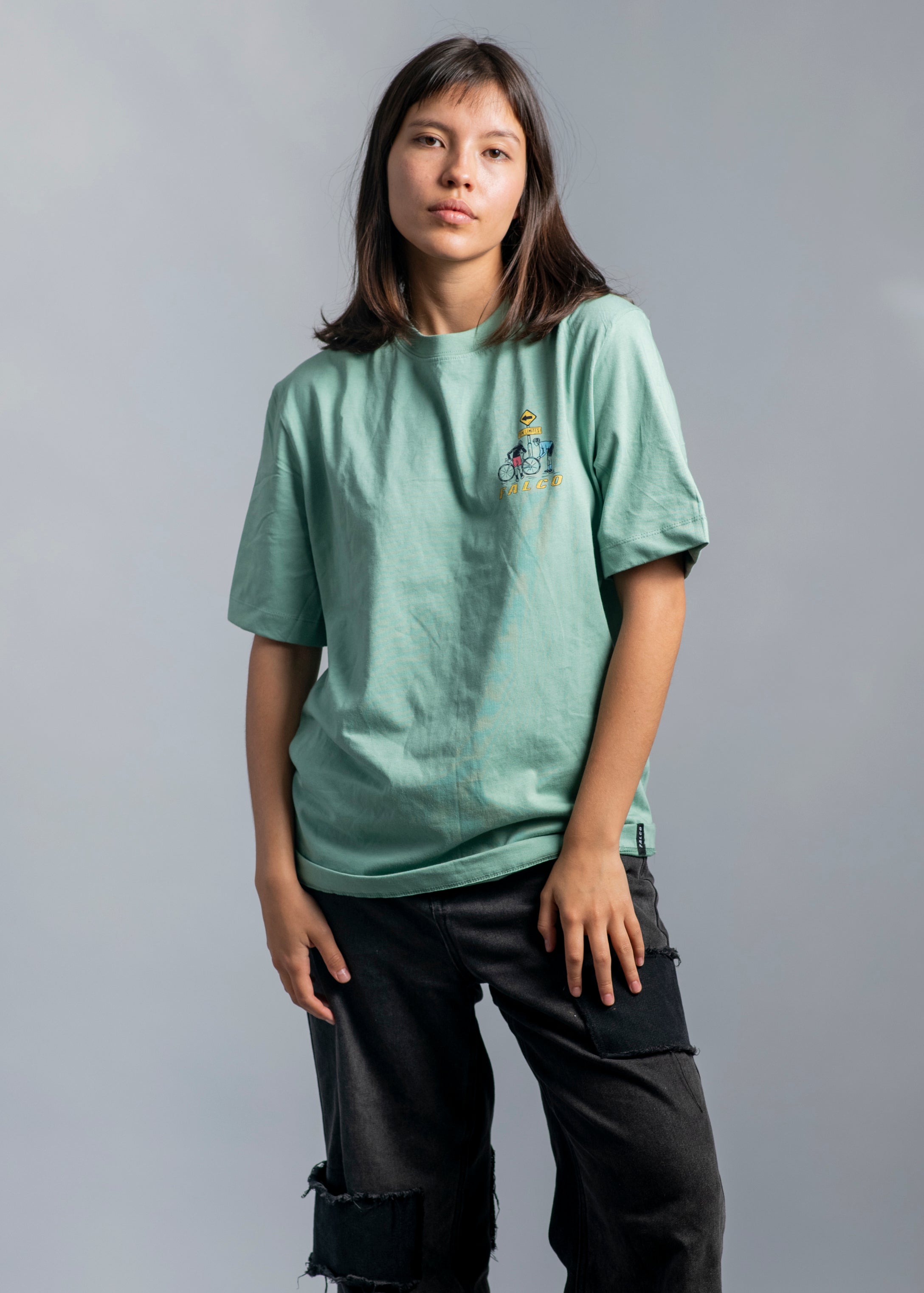 CAMISETA VERDE WOMEN
