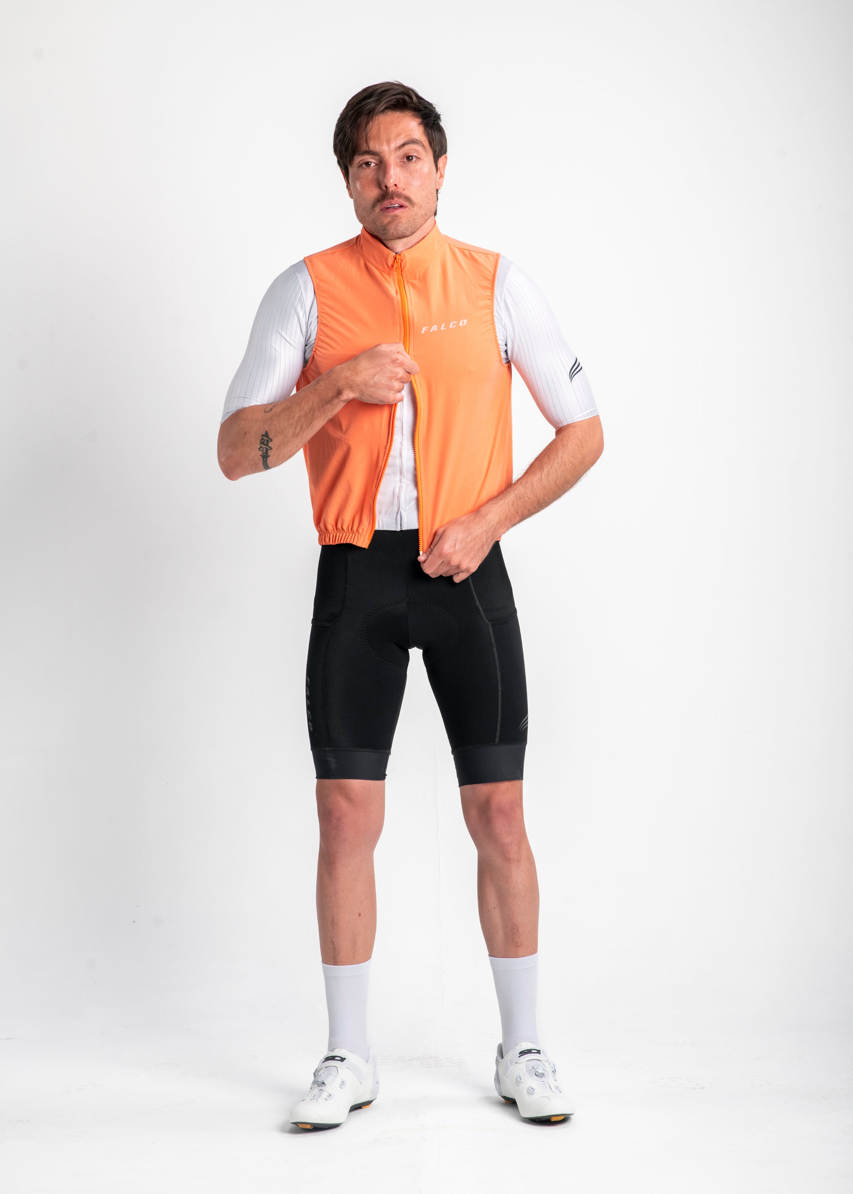 CHALECO CORTAVIENTOS IMPERMEABLE CORAL