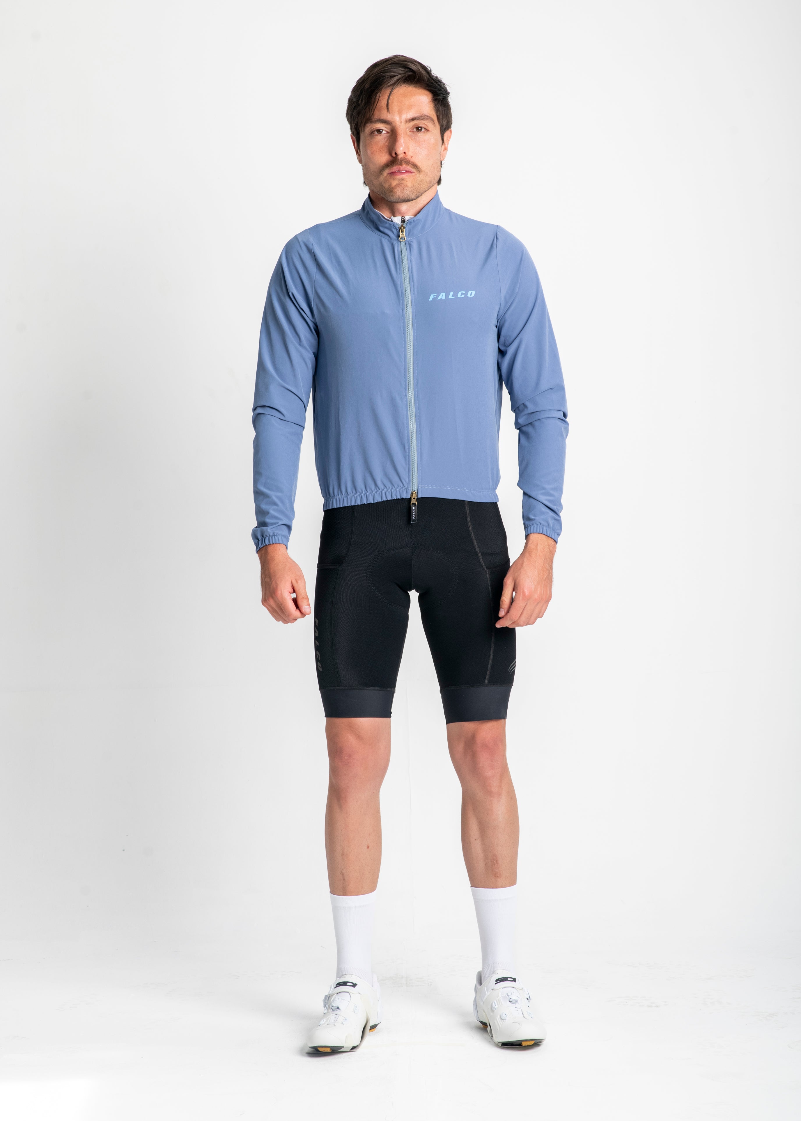 CORTAVIENTOS IMPERMEABLE AZUL CELESTE