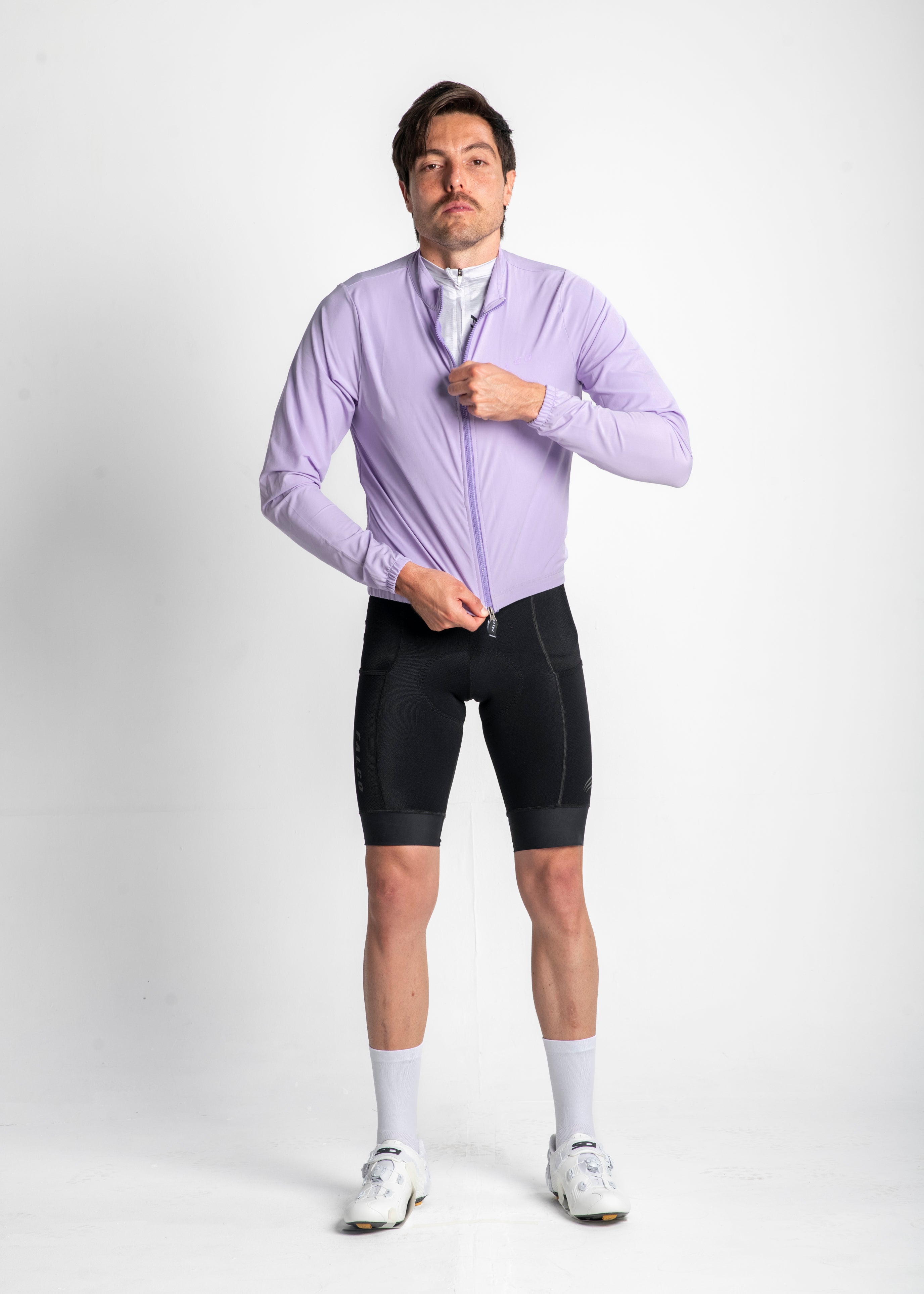 CORTAVIENTOS IMPERMEABLE LILA