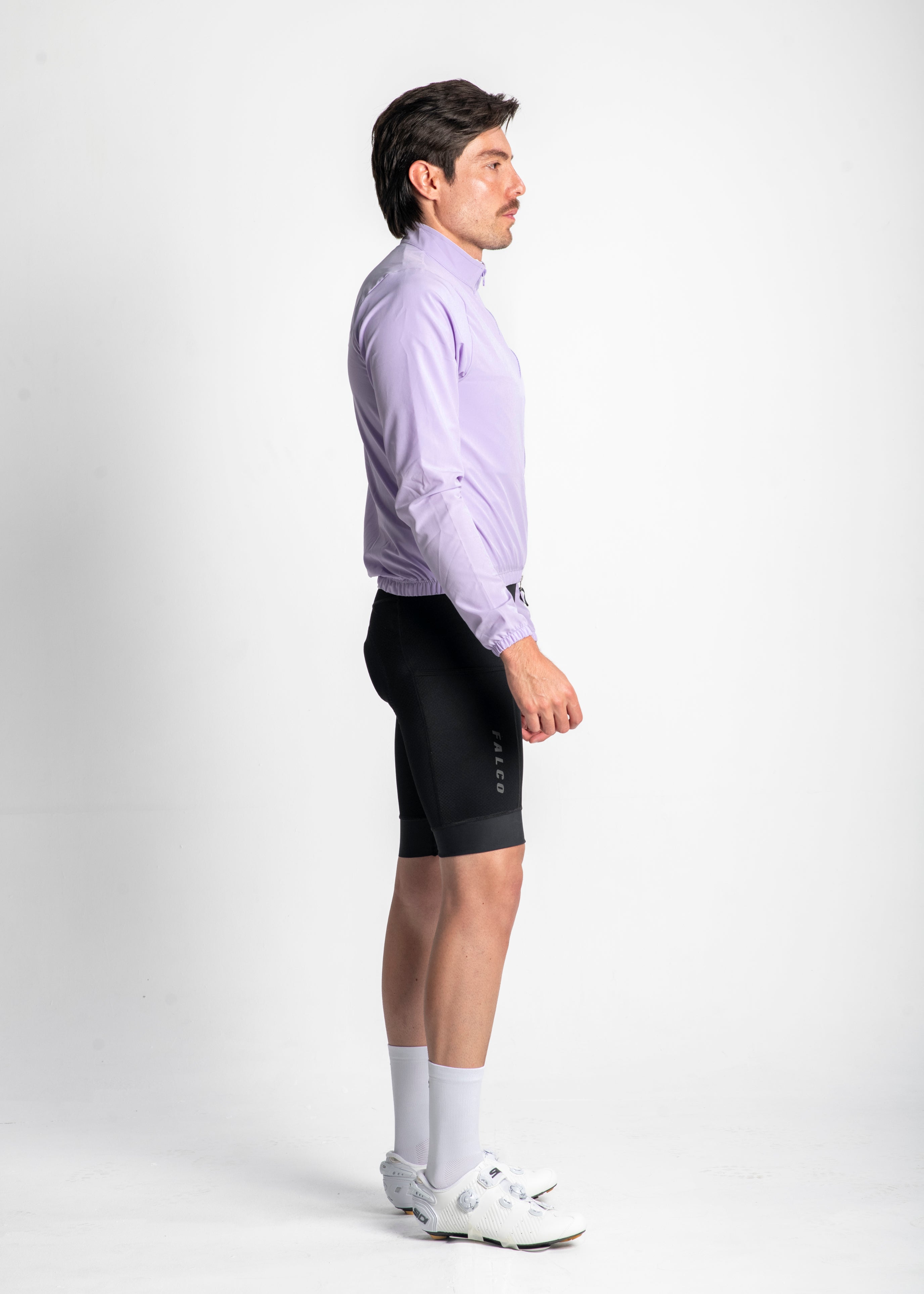 CORTAVIENTOS IMPERMEABLE LILA