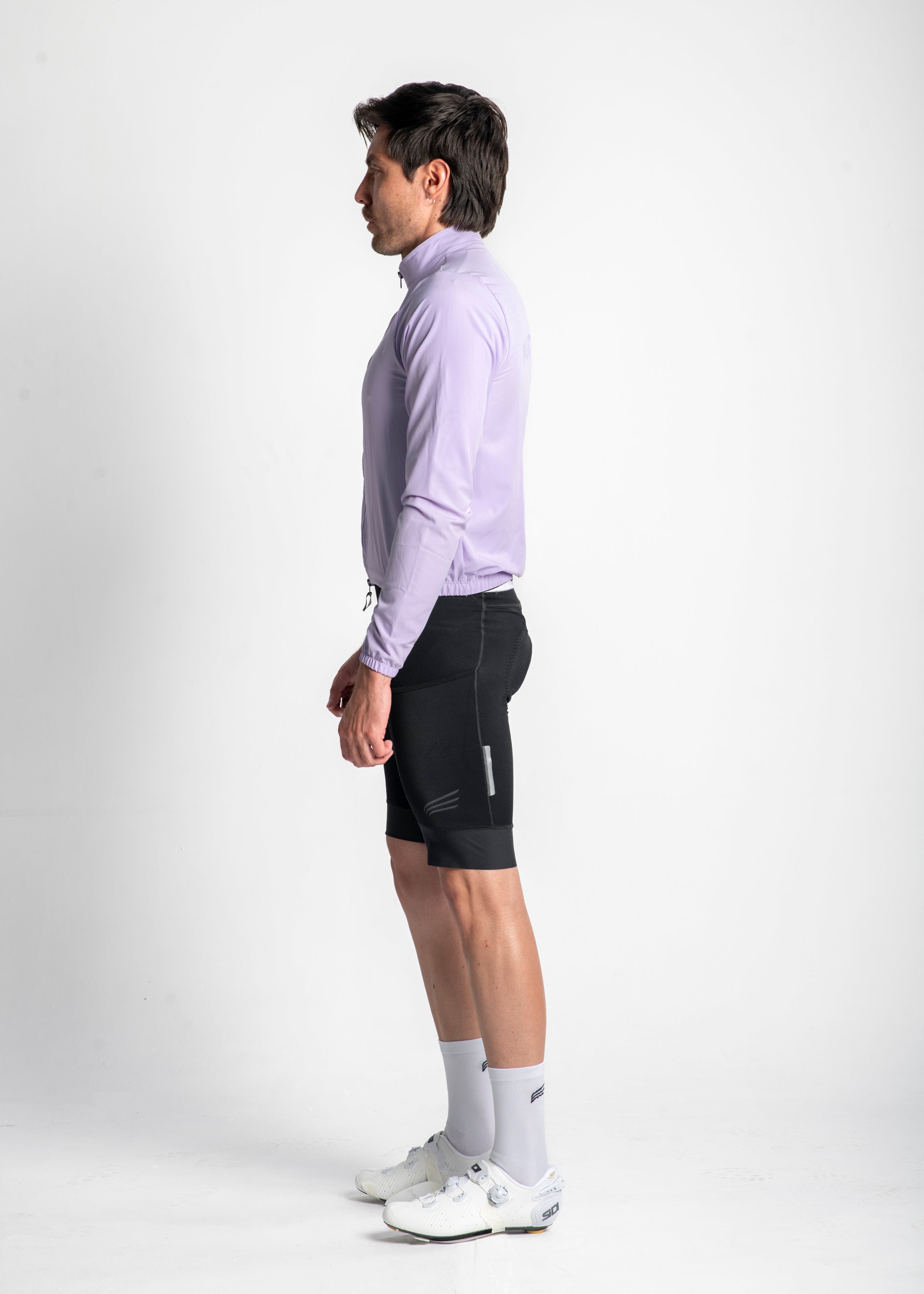 CORTAVIENTOS IMPERMEABLE LILA