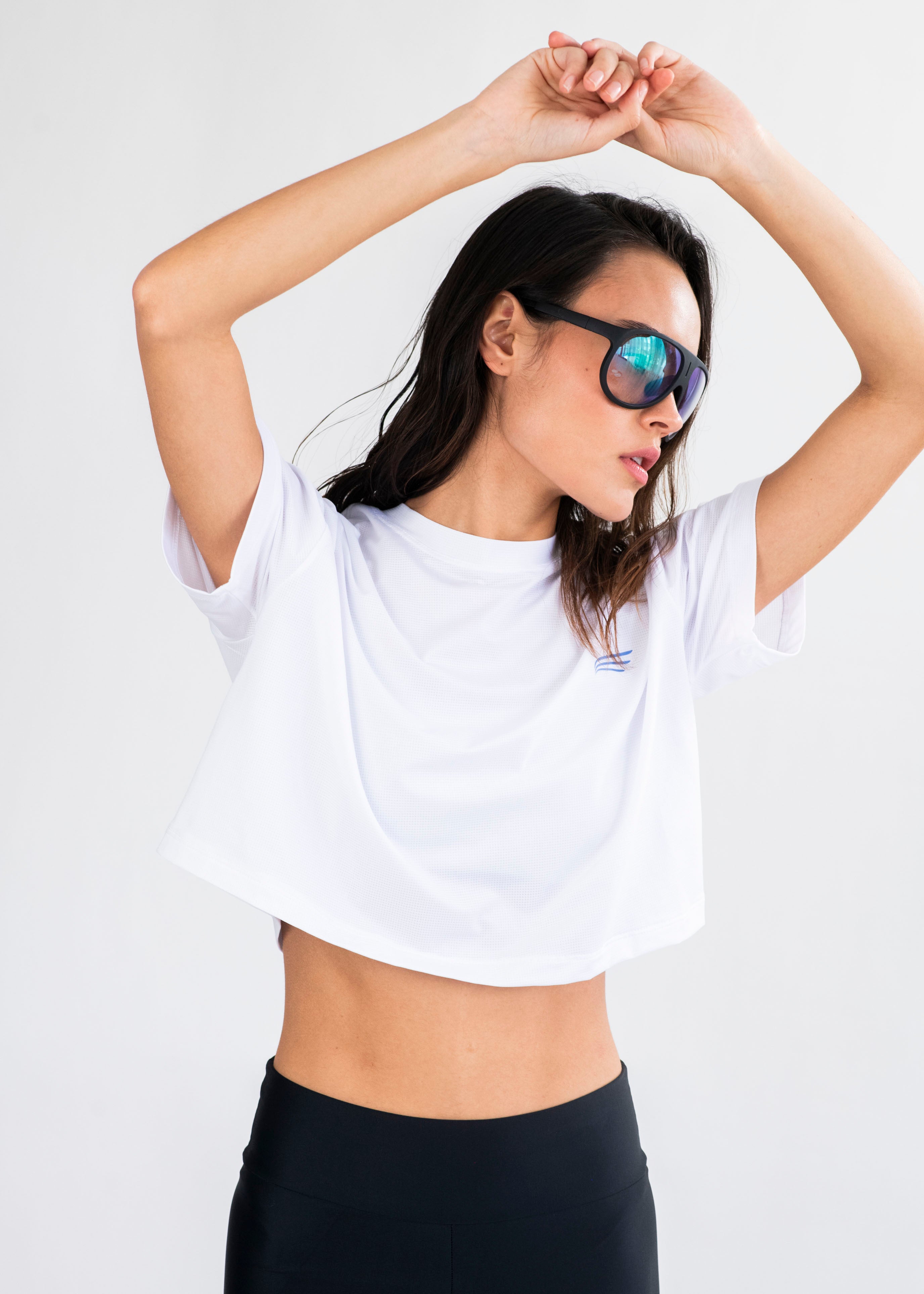 Camiseta Crop top Find your pace