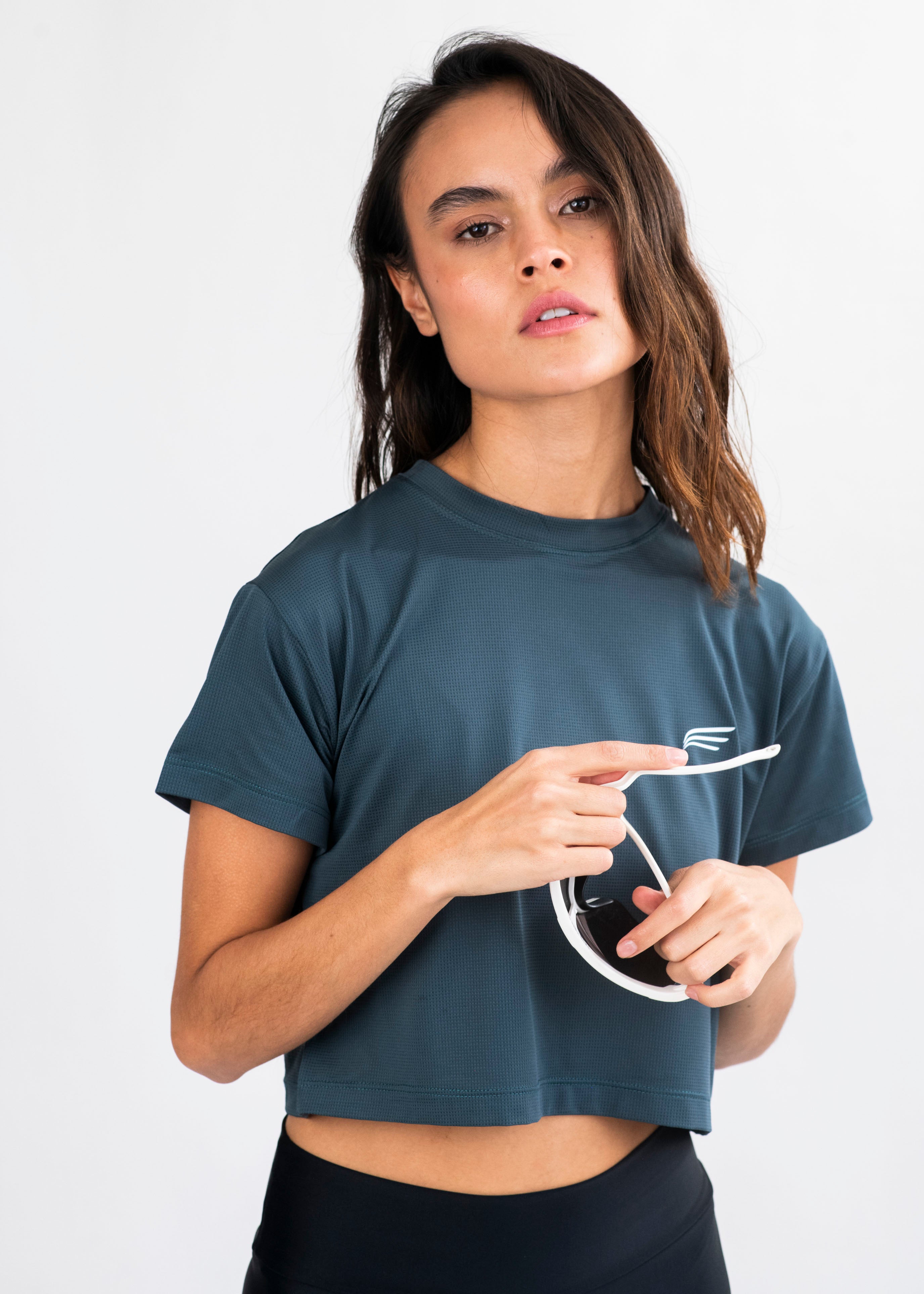 Camiseta Crop top Falco runs