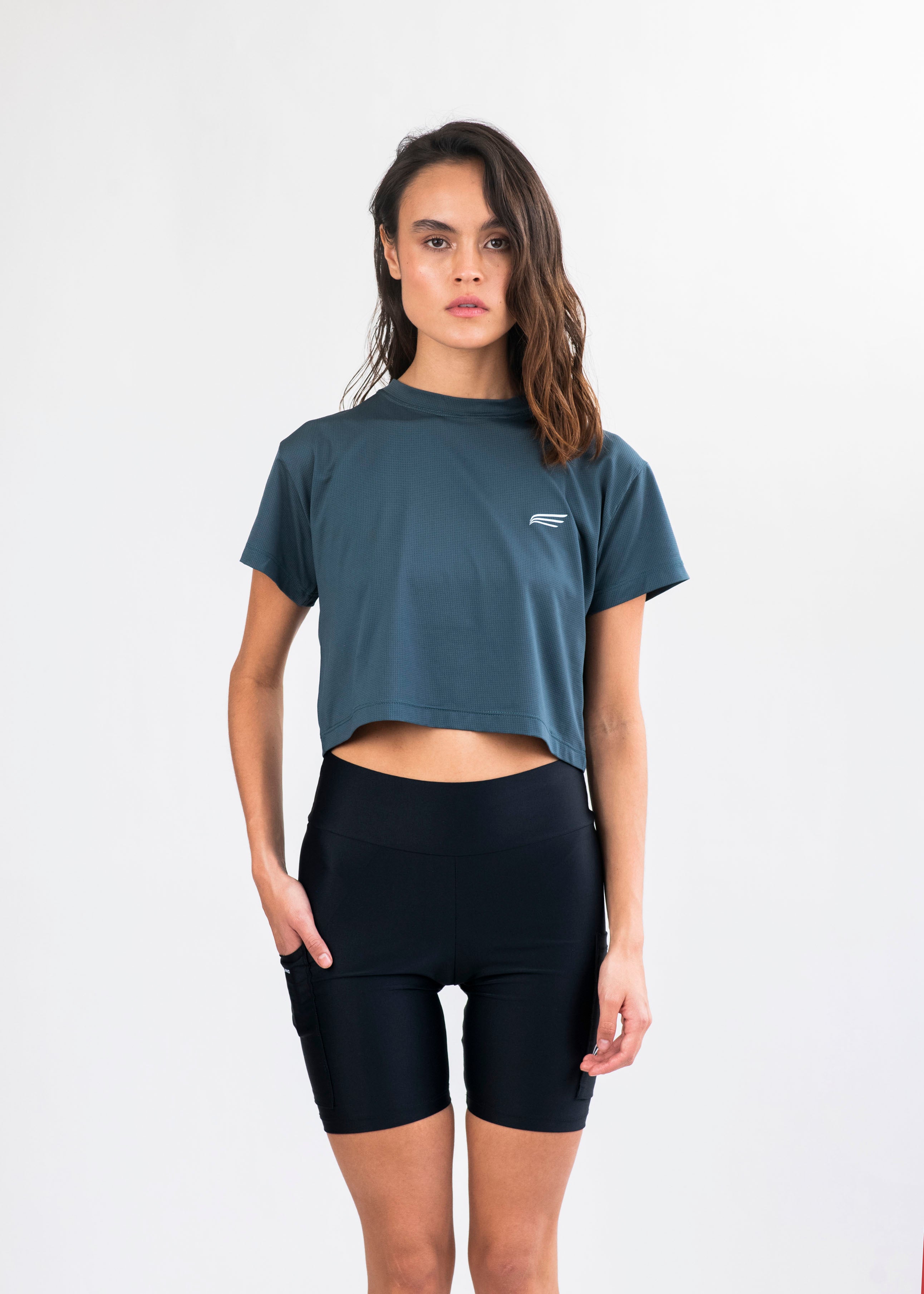 Camiseta Crop top Falco runs
