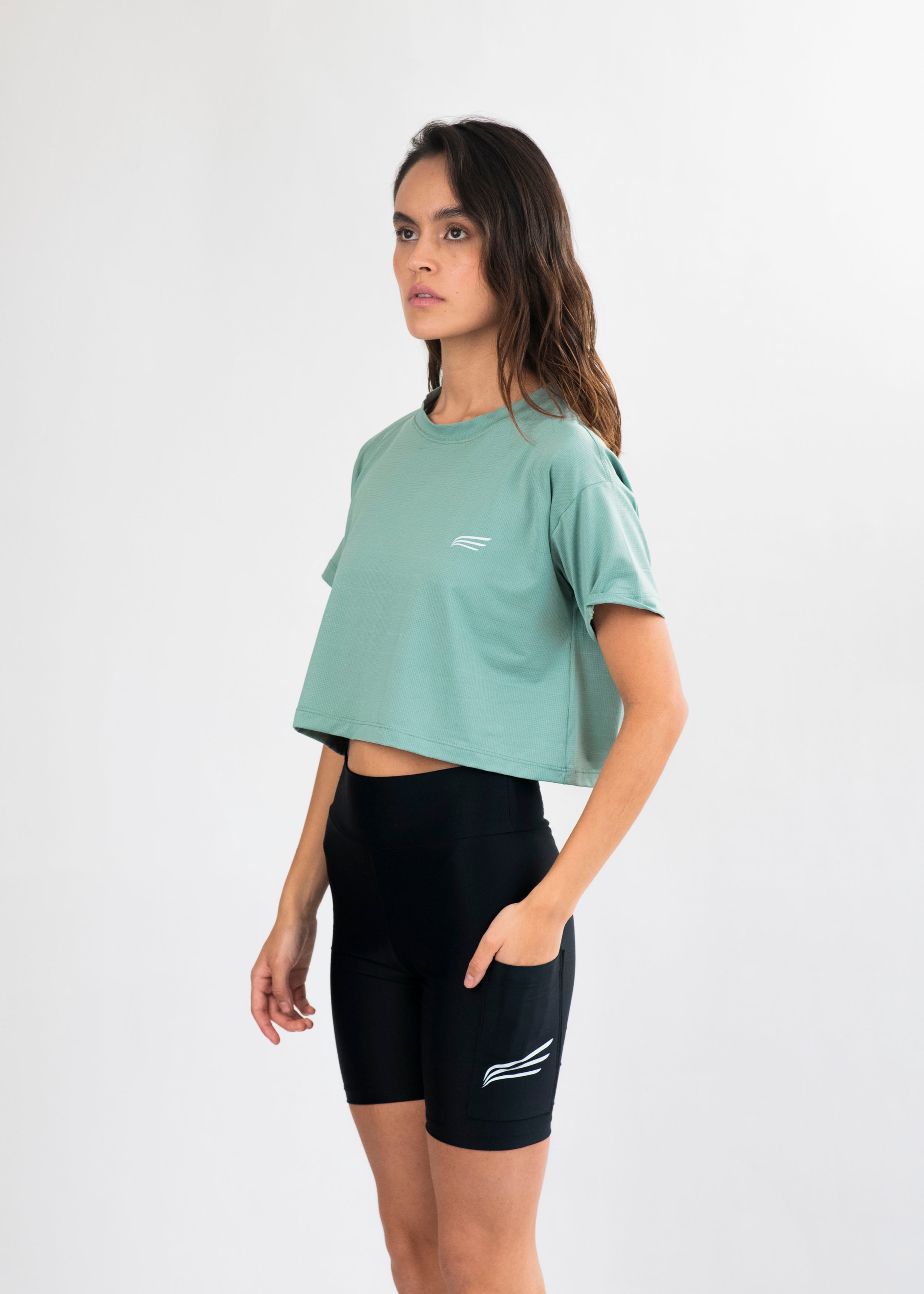 Camiseta Crop top Finish line