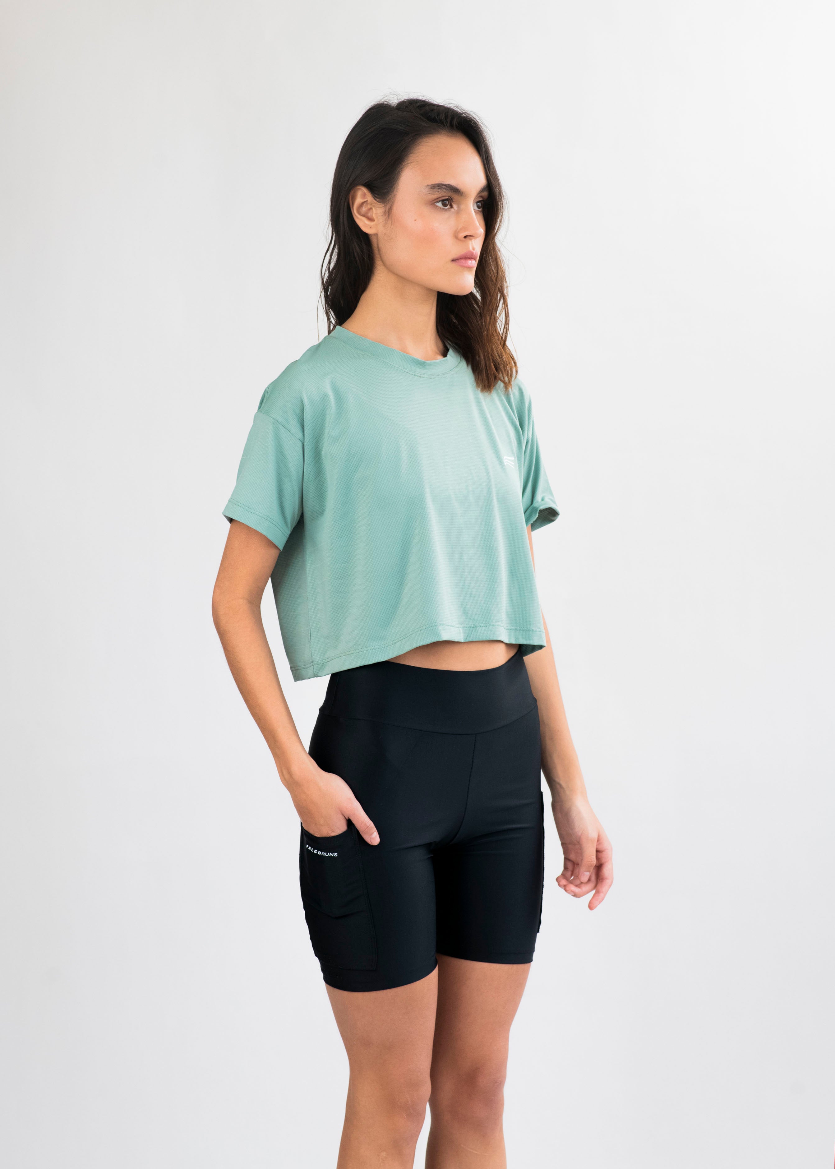 Camiseta Crop top Finish line