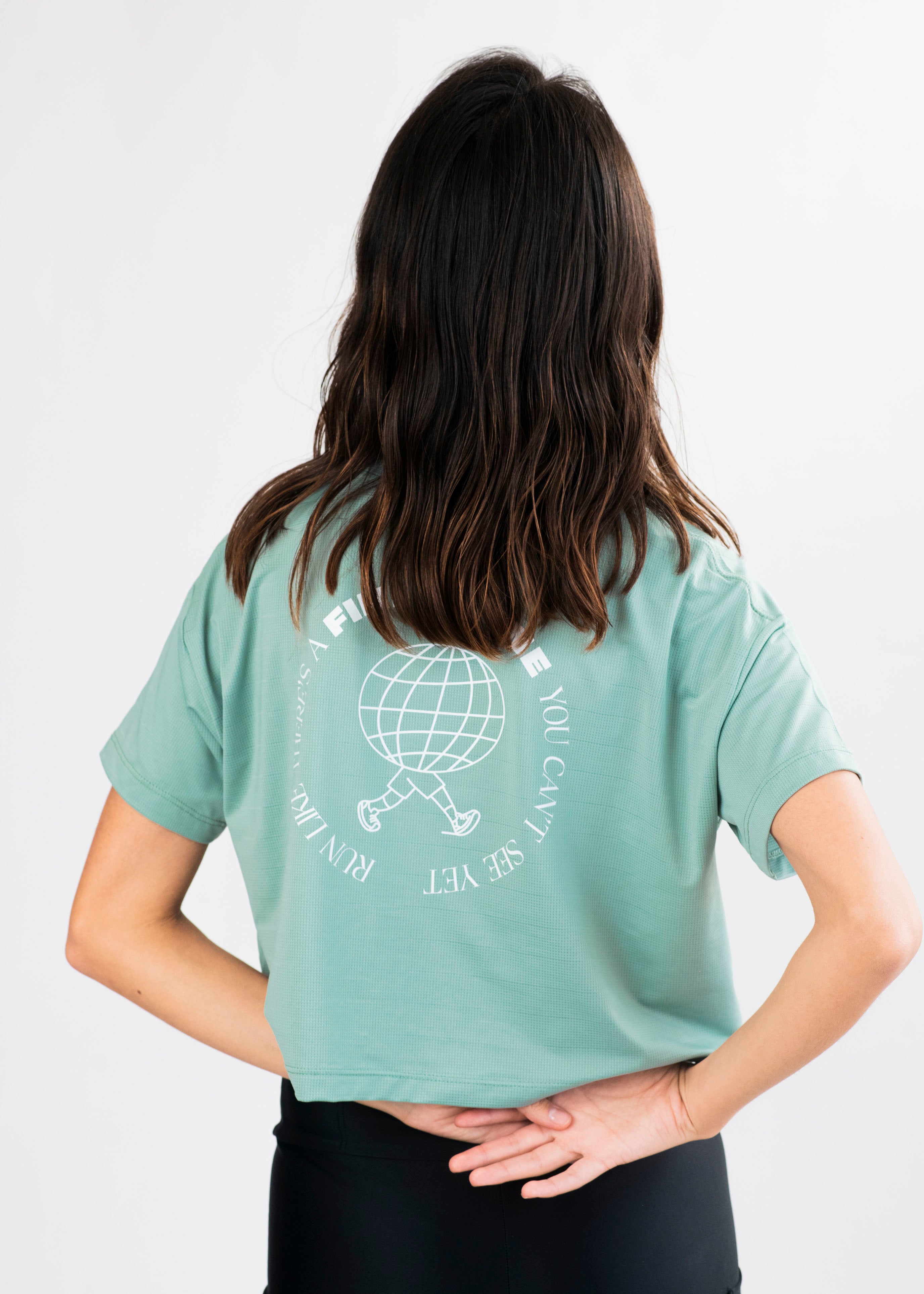 Camiseta Crop top Finish line