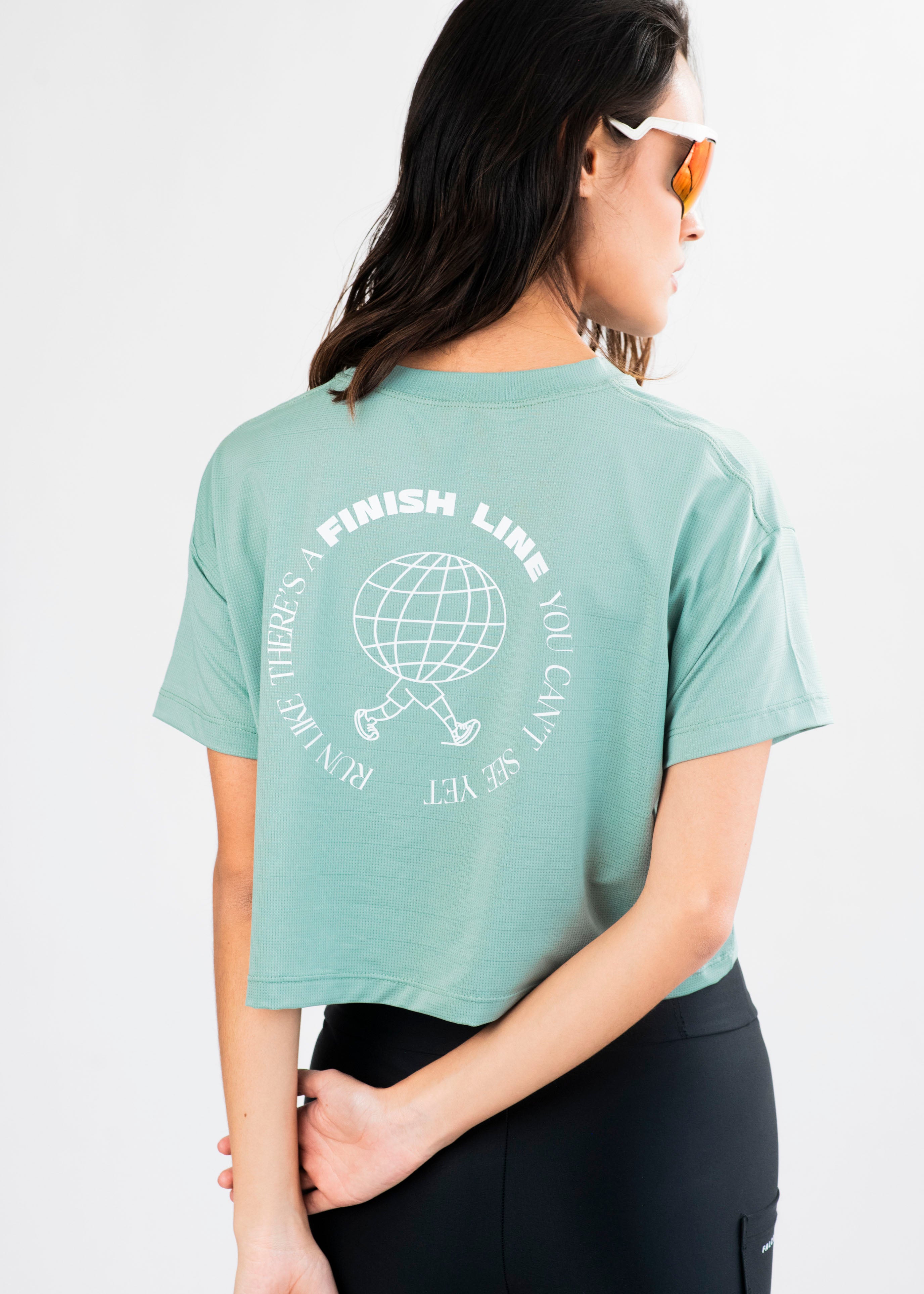 Camiseta Crop top Finish line