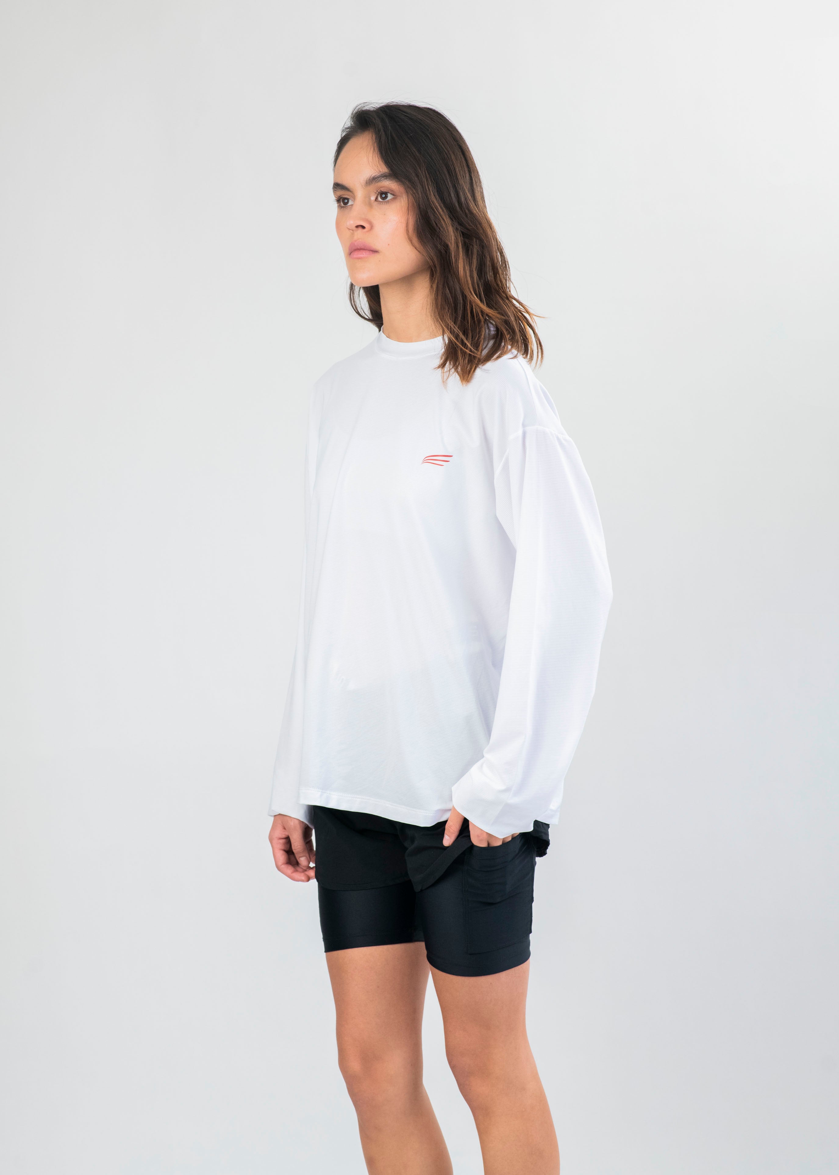Camiseta manga finish line