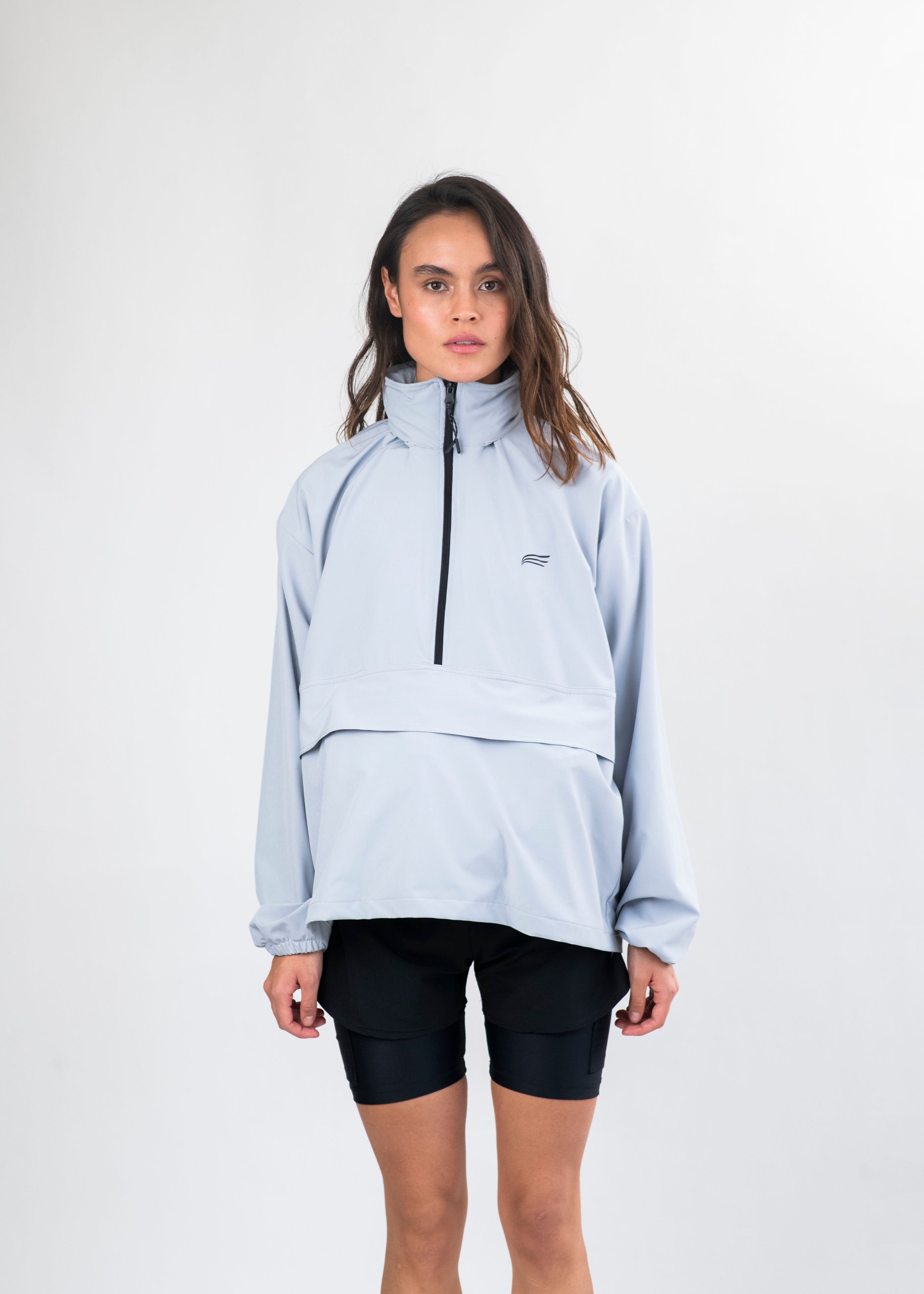 Chaqueta kanguro gris women