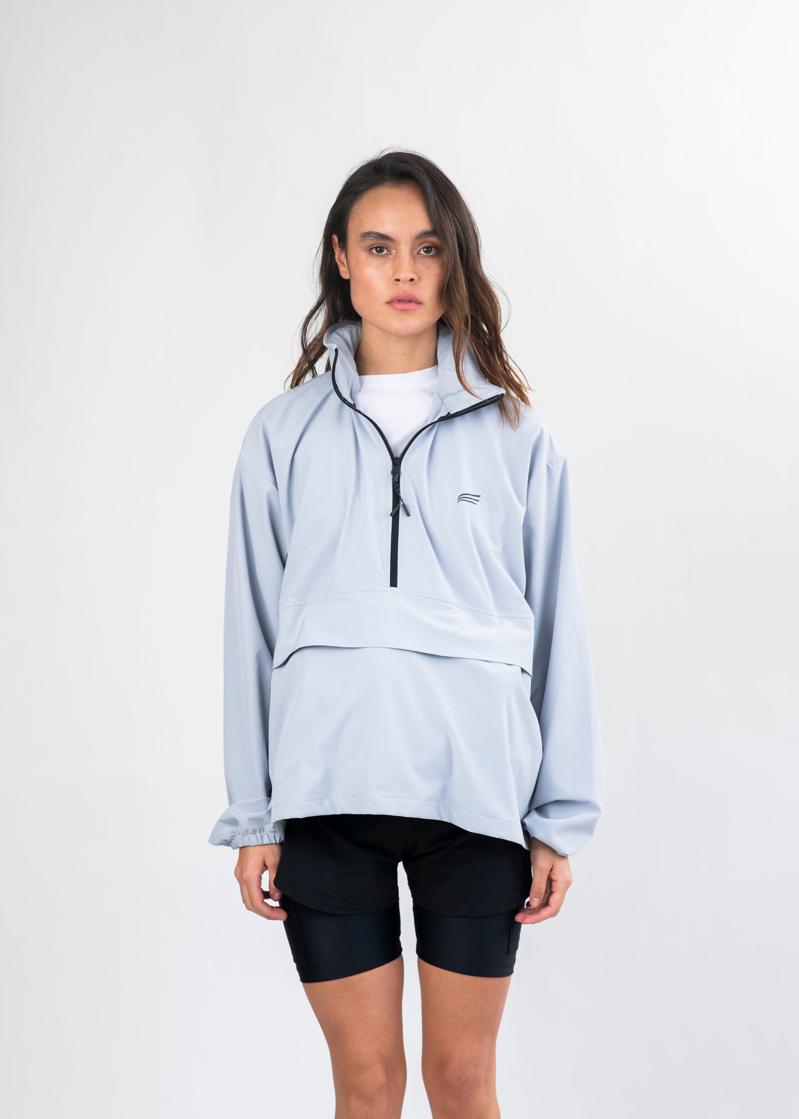 Chaqueta kanguro gris women