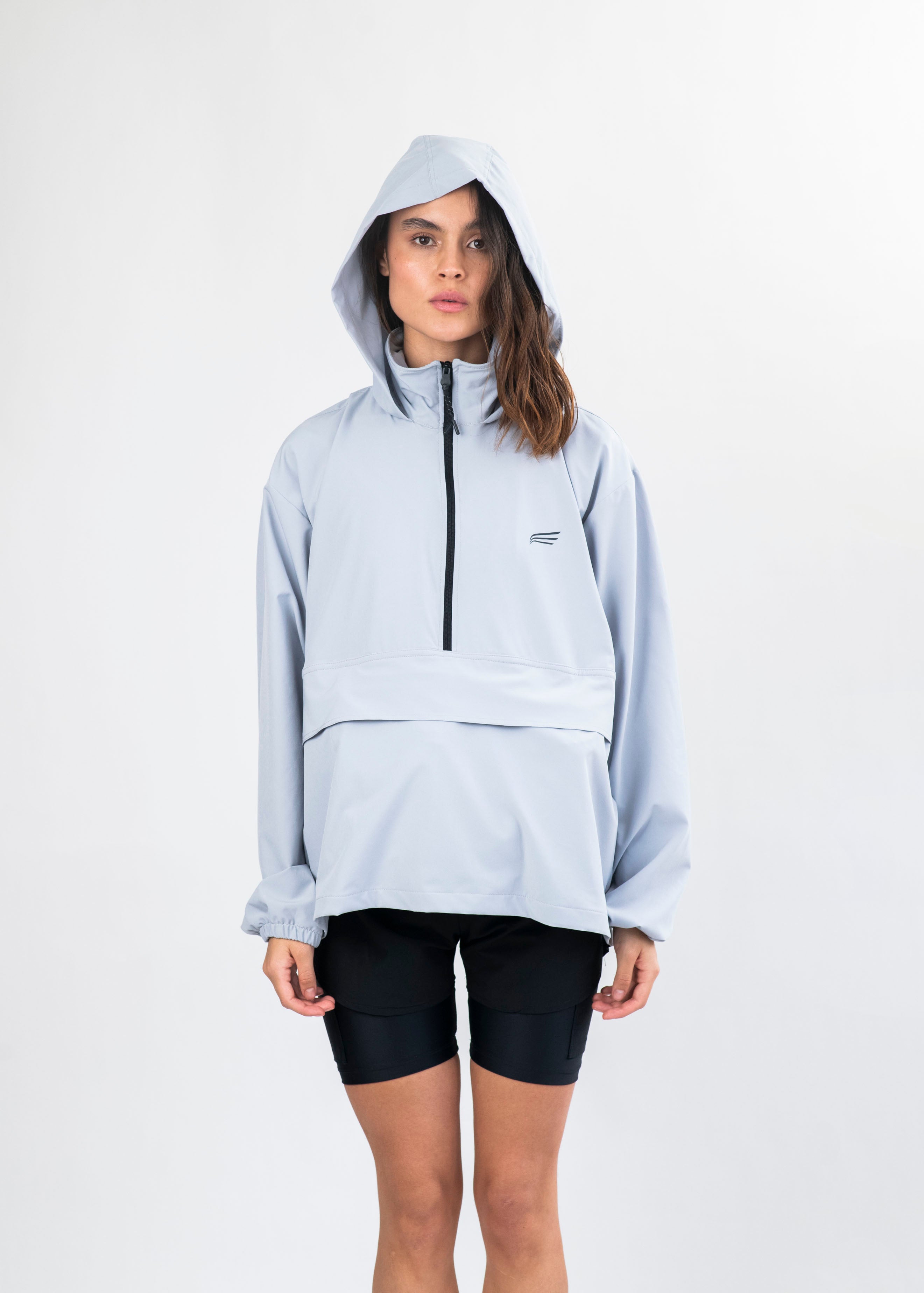 Chaqueta kanguro gris women