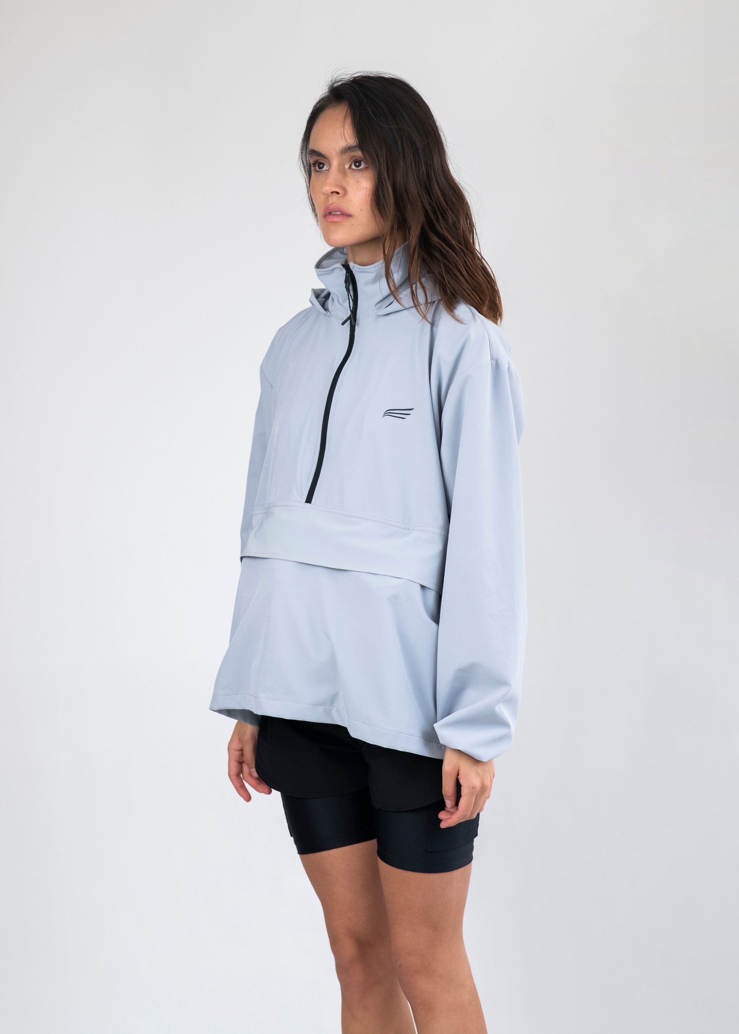 Chaqueta kanguro gris women