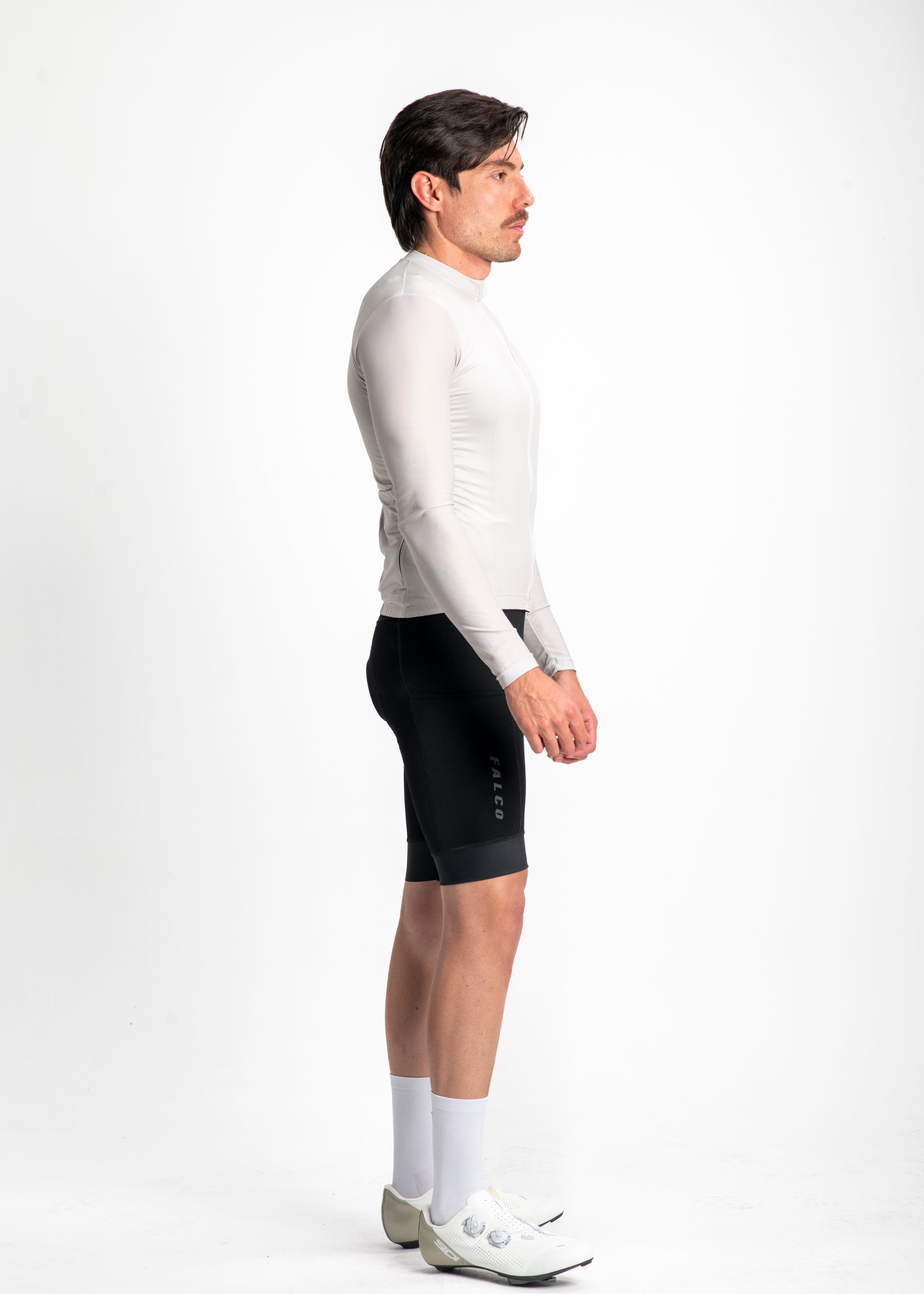 JERSEY MANGA LARGA BEIGE