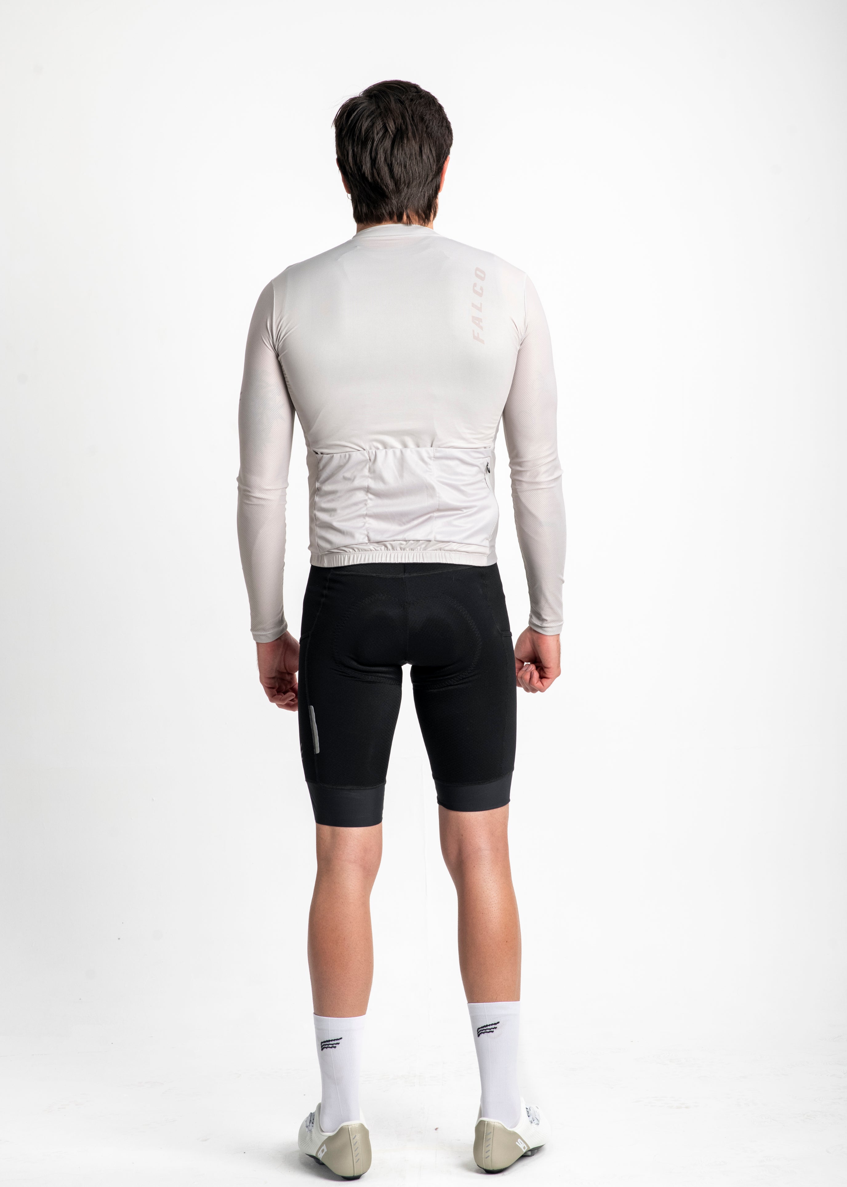 JERSEY MANGA LARGA BEIGE