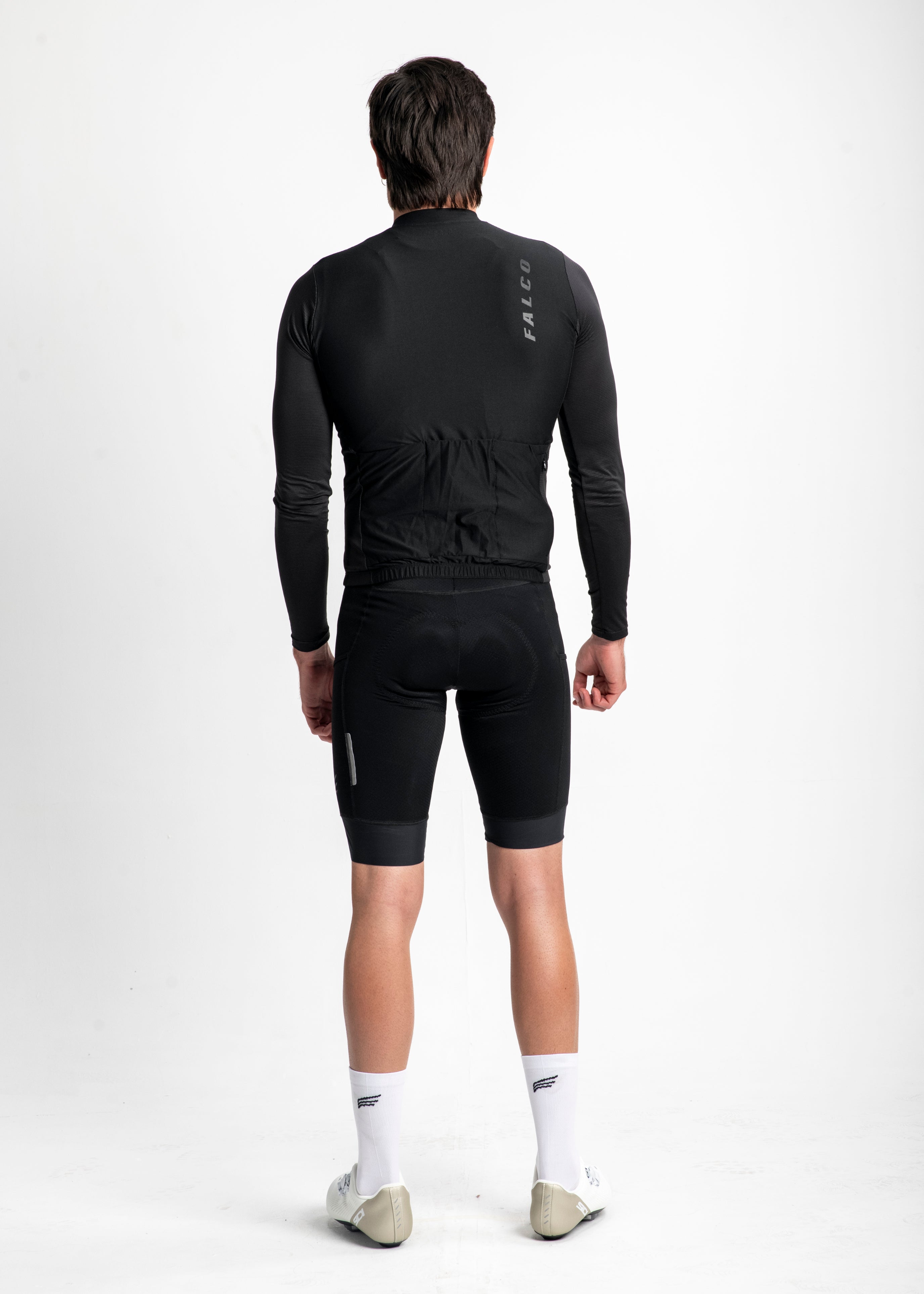 JERSEY MANGA LARGA NEGRO