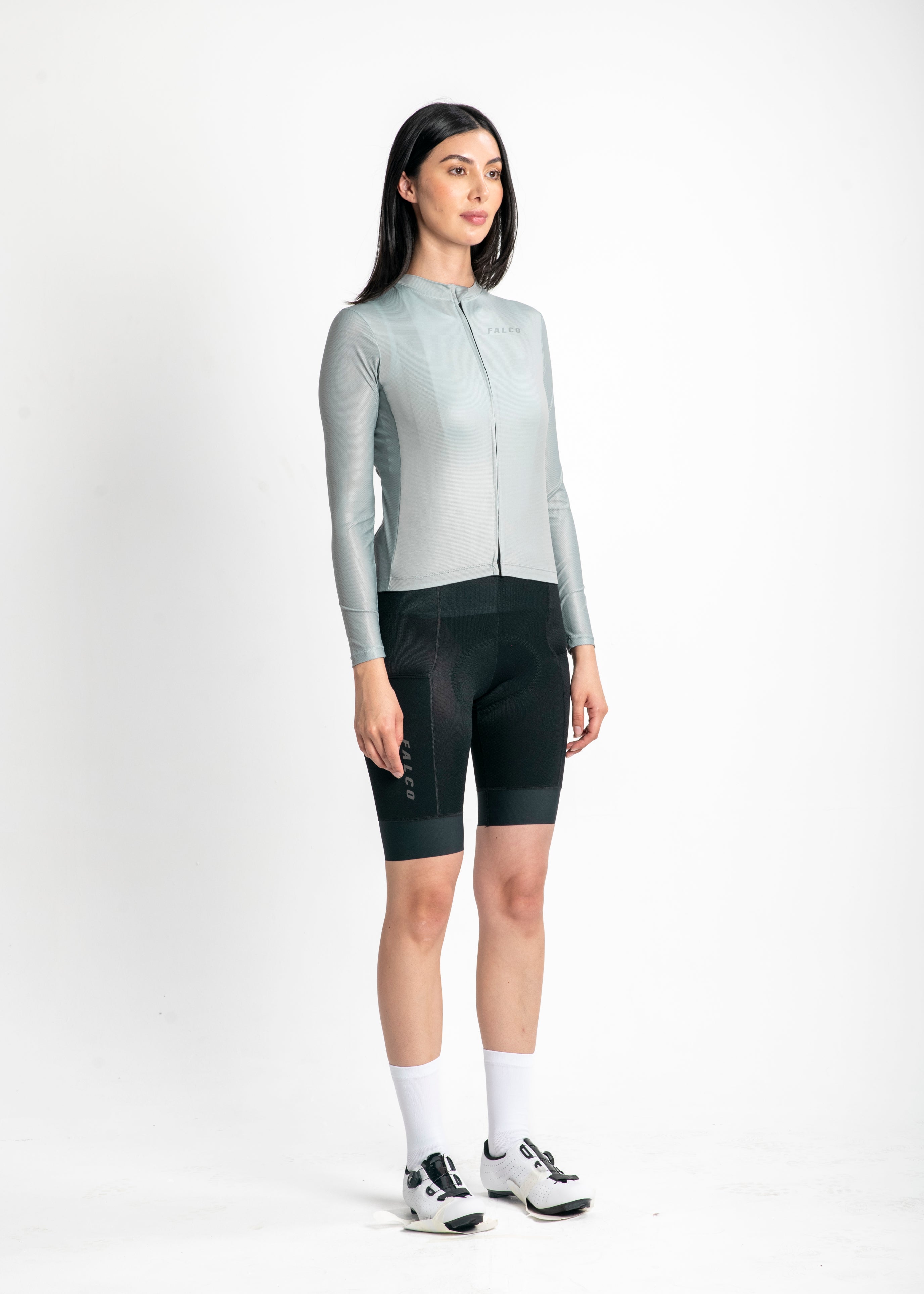 JERSEY MANGA LARGA VERDE SALVIA