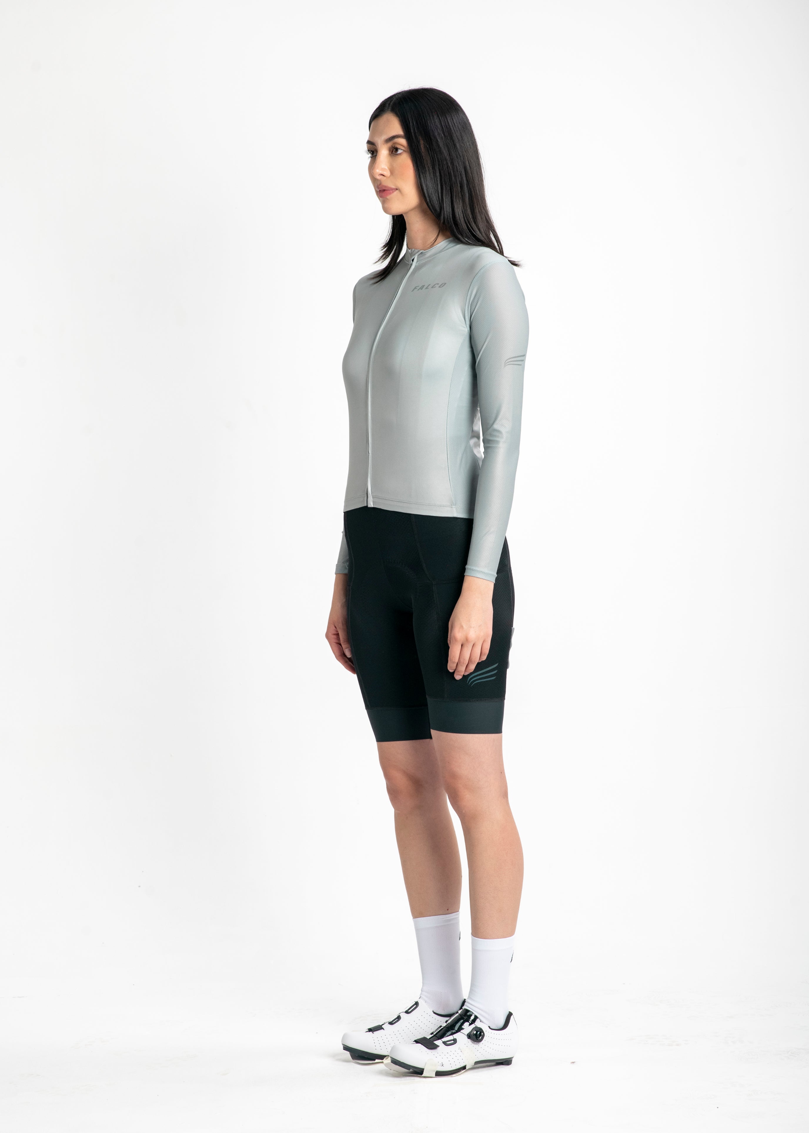 JERSEY MANGA LARGA VERDE SALVIA