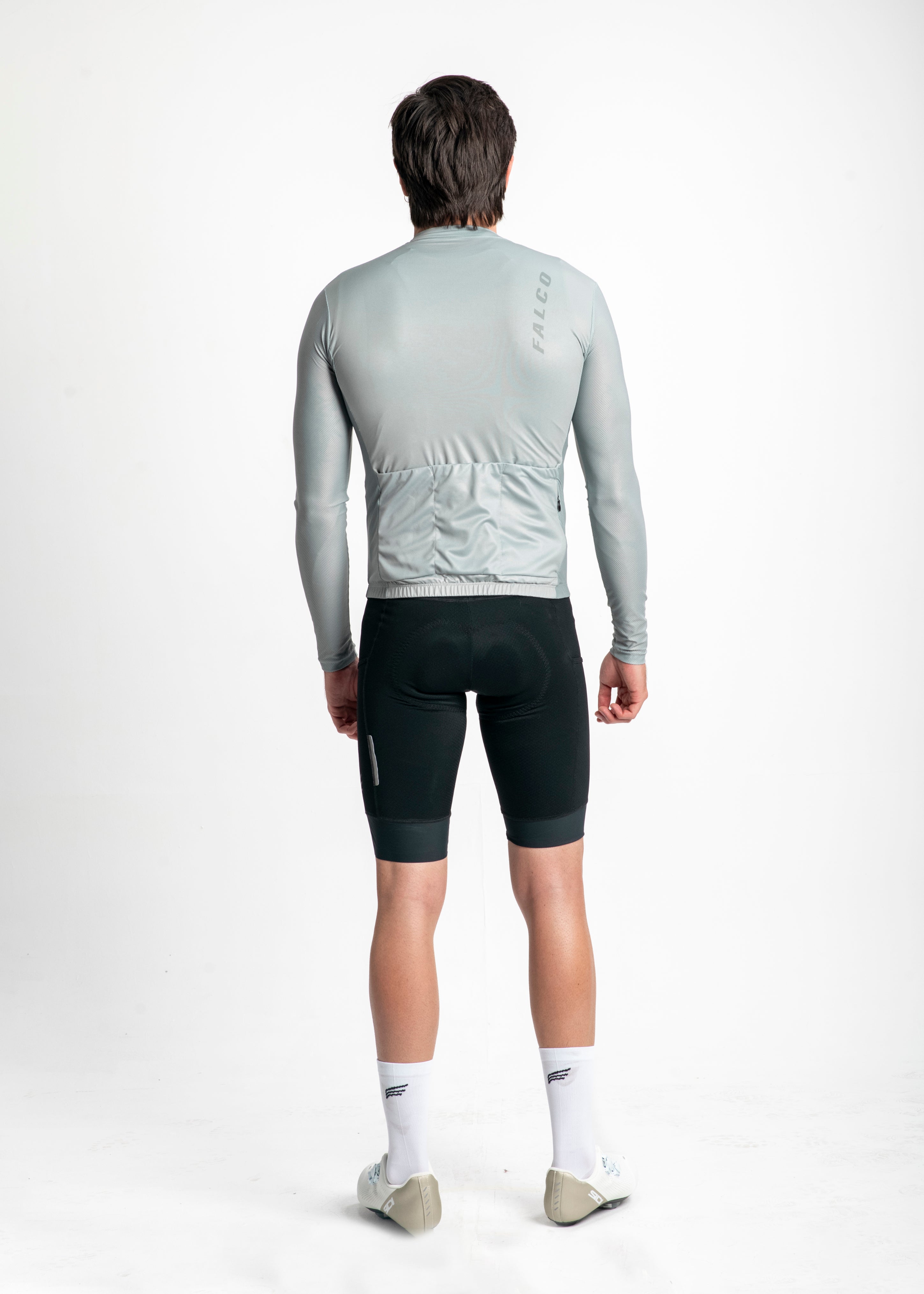 JERSEY MANGA LARGA VERDE SALVIA