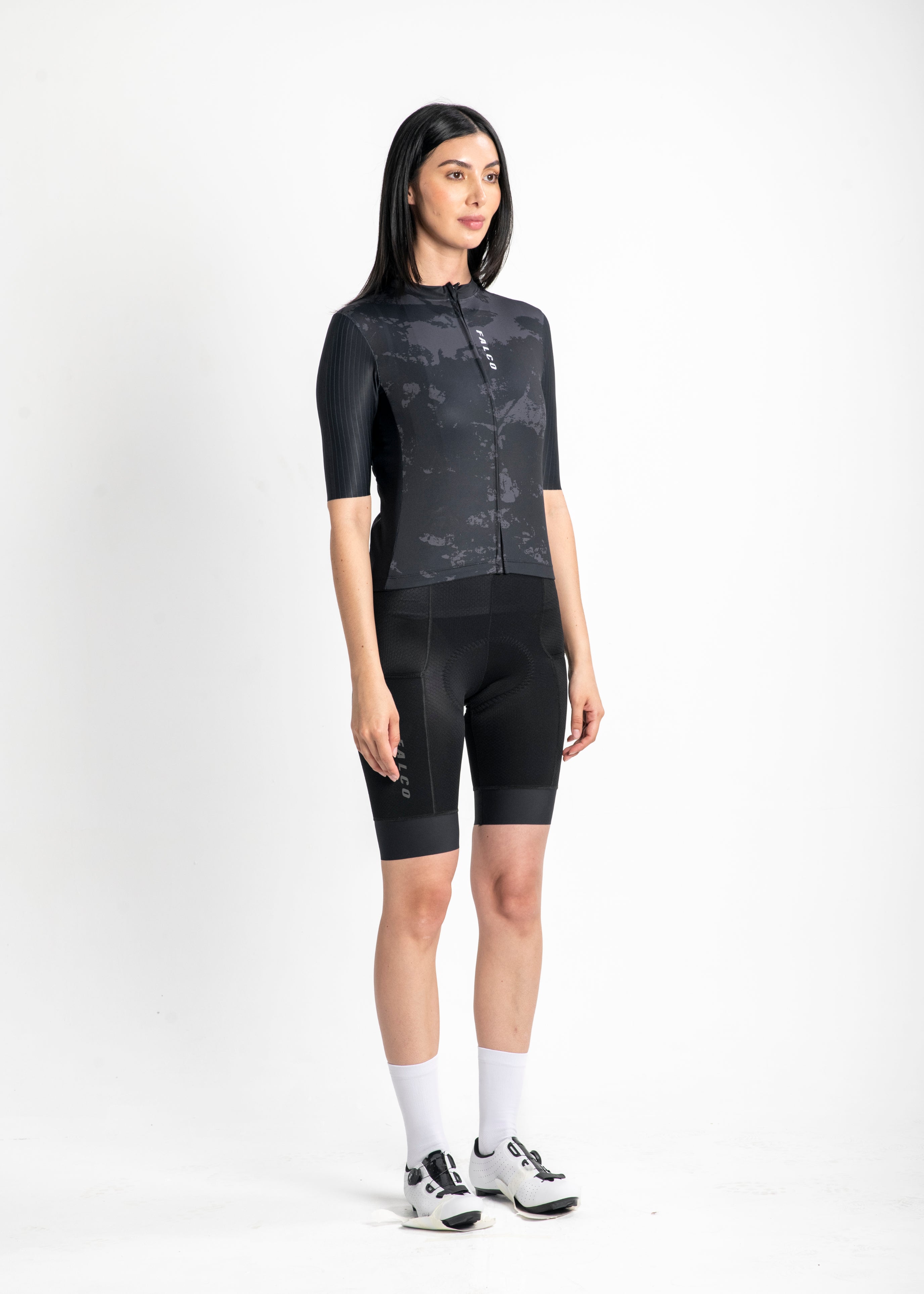 JERSEY MANGA CORTA NEGRO