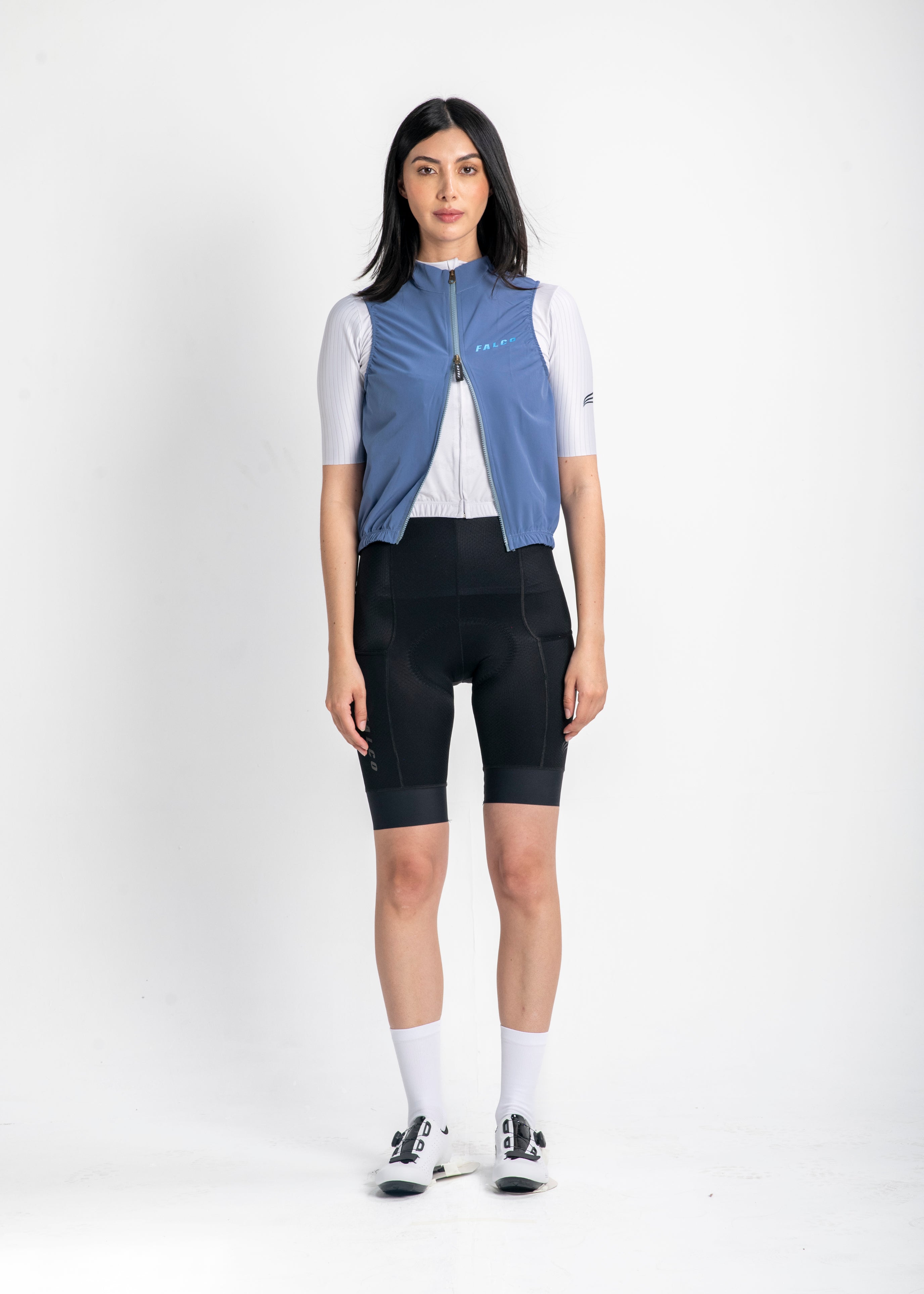 CHALECO IMPERMEABLE AZUL CELESTE