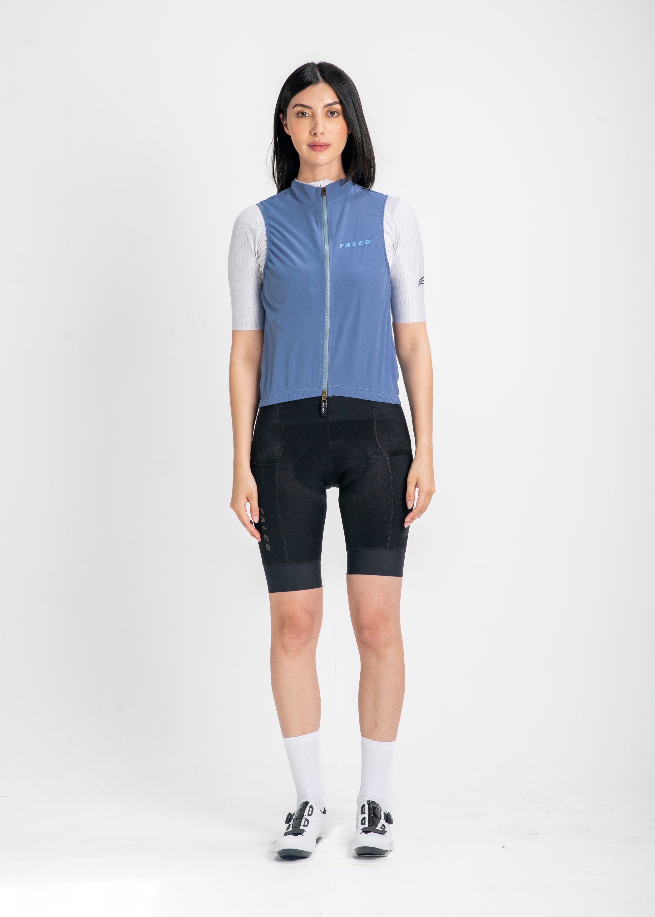 CHALECO IMPERMEABLE AZUL CELESTE