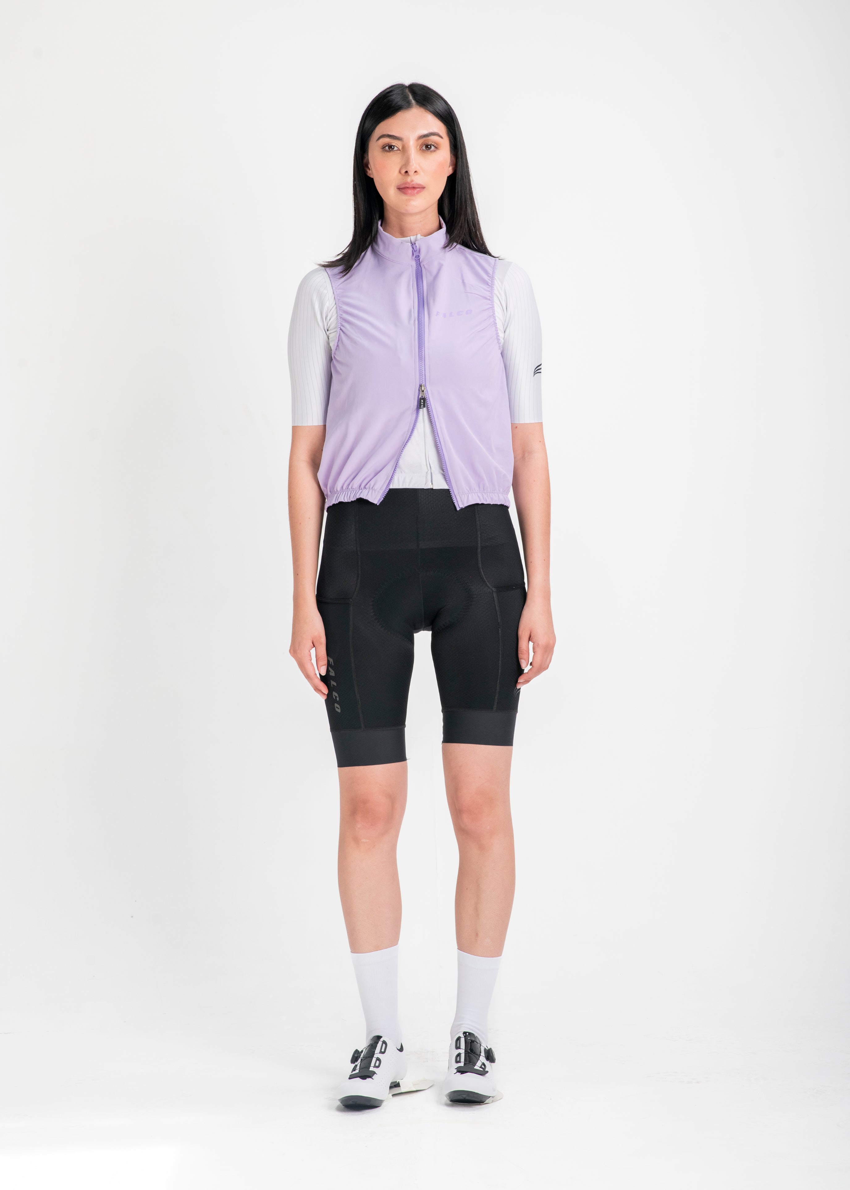 CHALECO IMPERMEABLE LILA