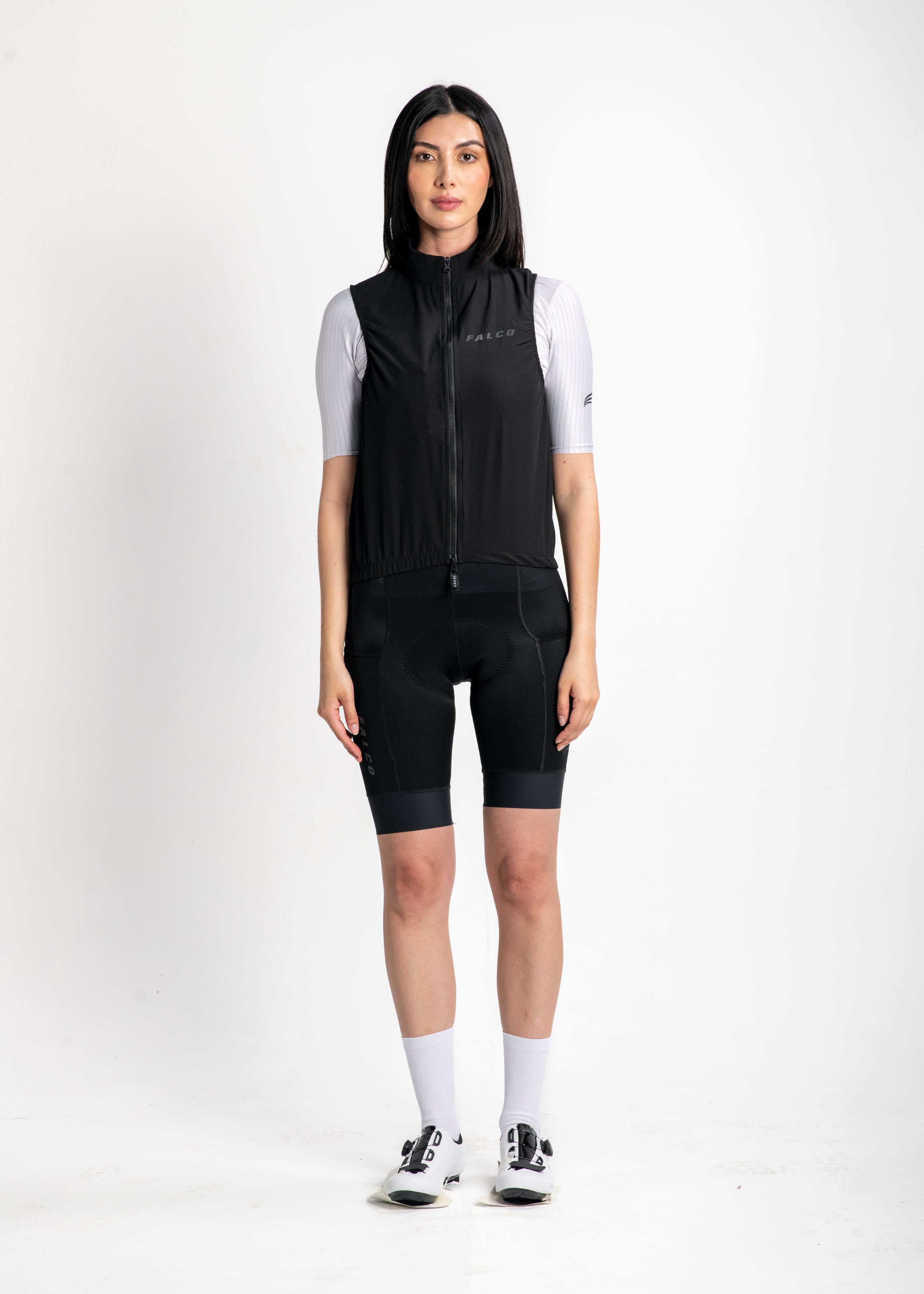 CHALECO CORTAVIENTOS NEGRO