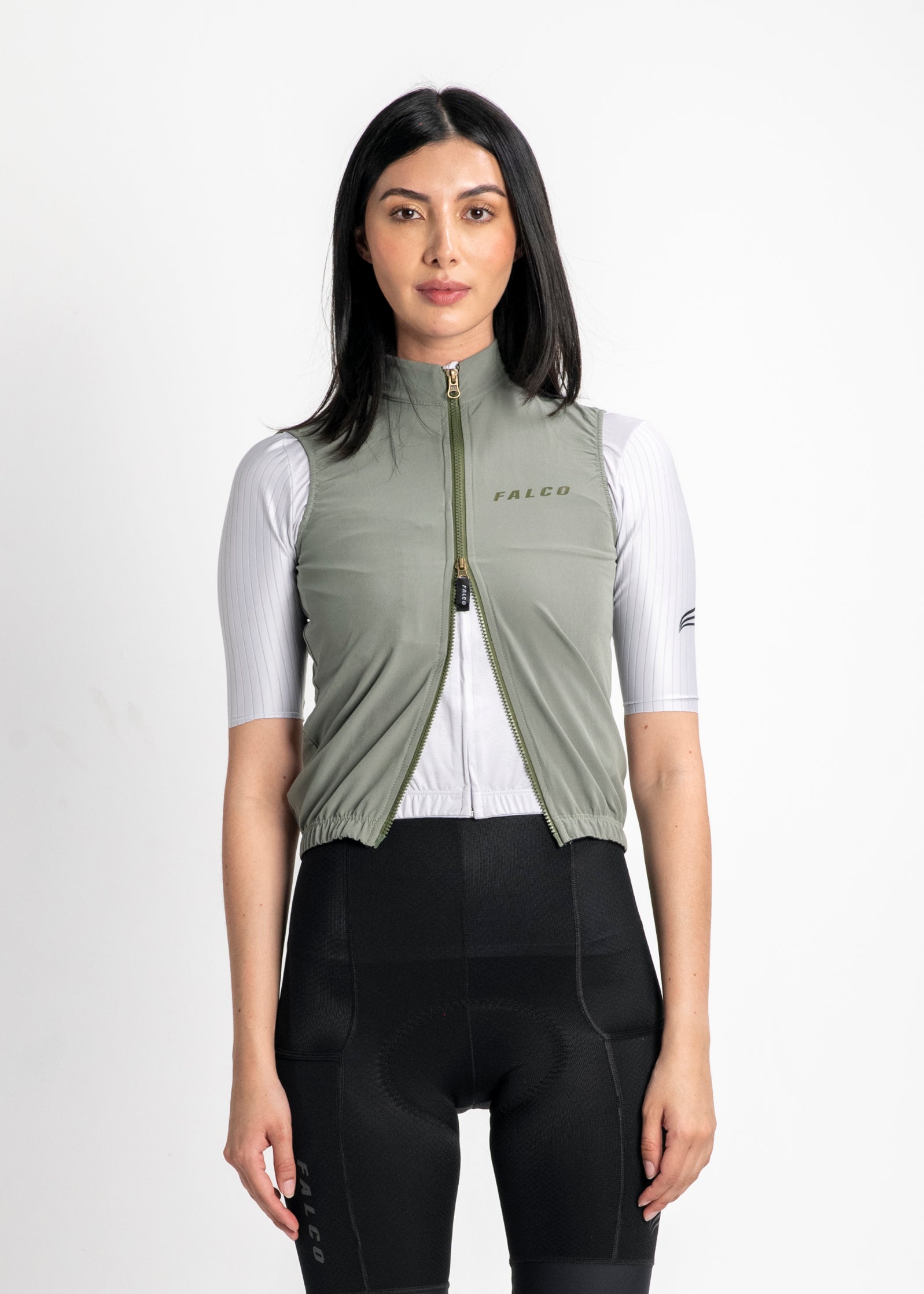 CHALECO IMPERMEABLE VERDE OLIVA