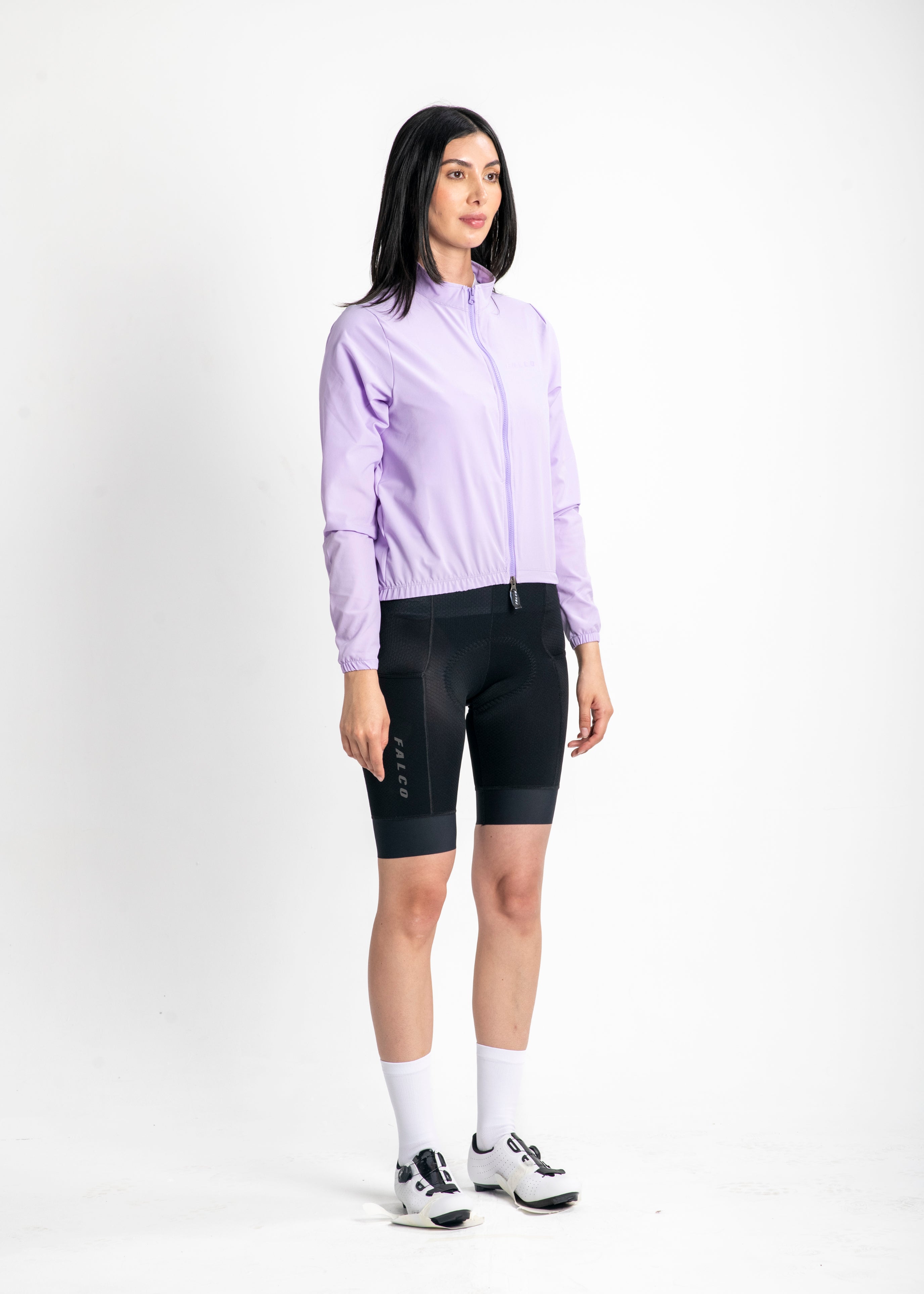 CORTAVIENTOS IMPERMEABLE LILA