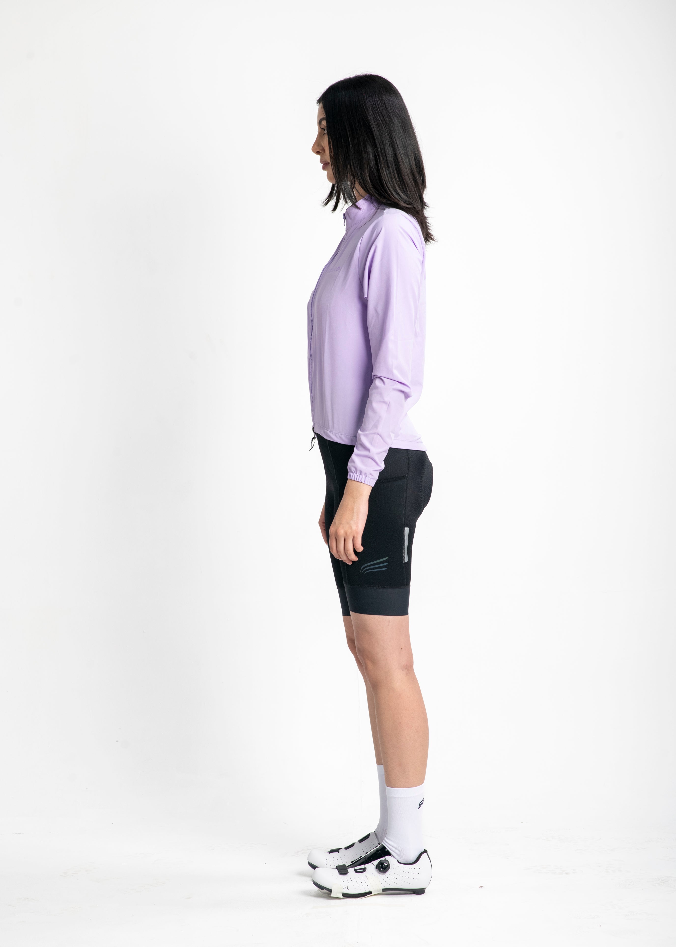 CORTAVIENTOS IMPERMEABLE LILA