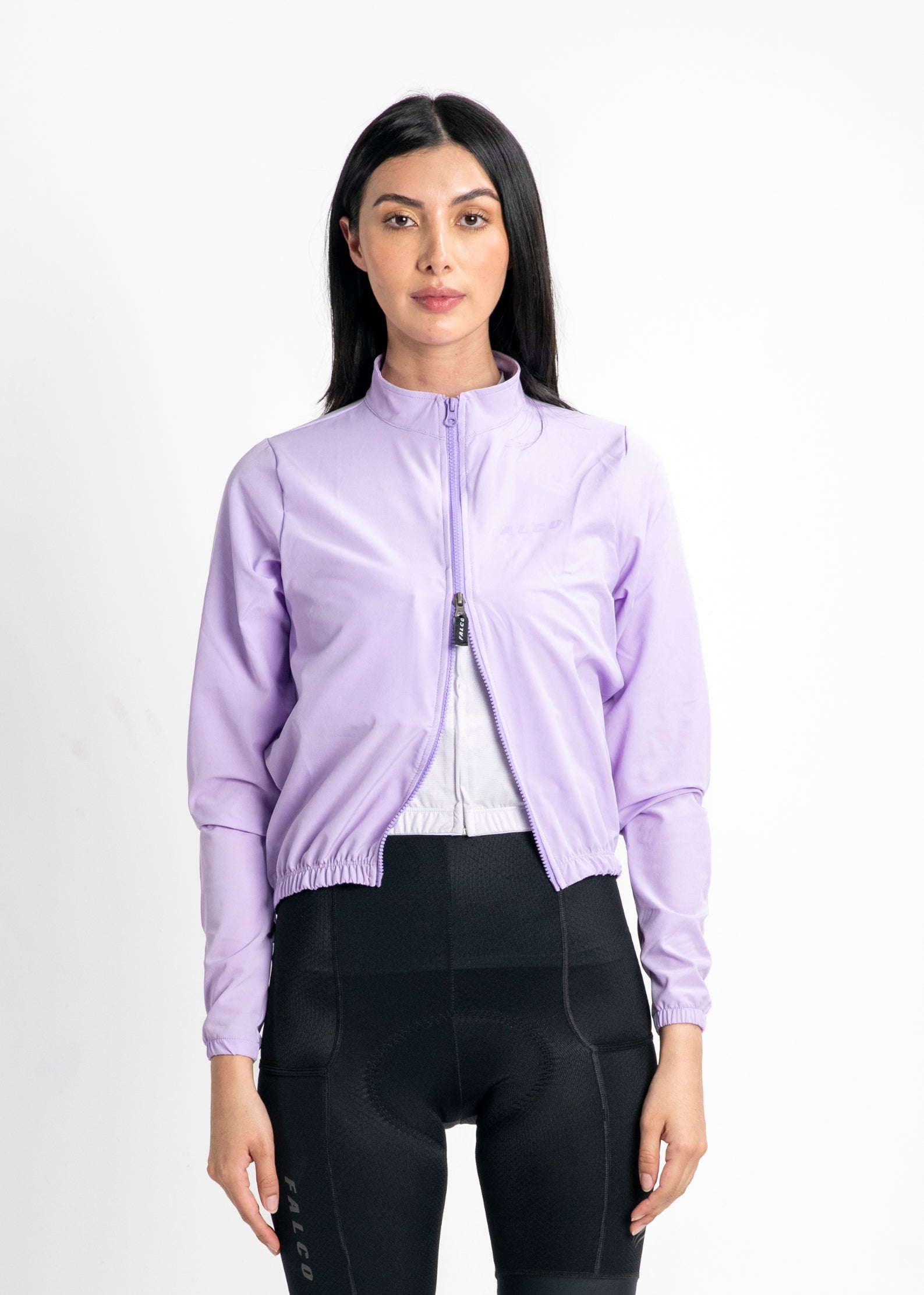 CORTAVIENTOS IMPERMEABLE LILA