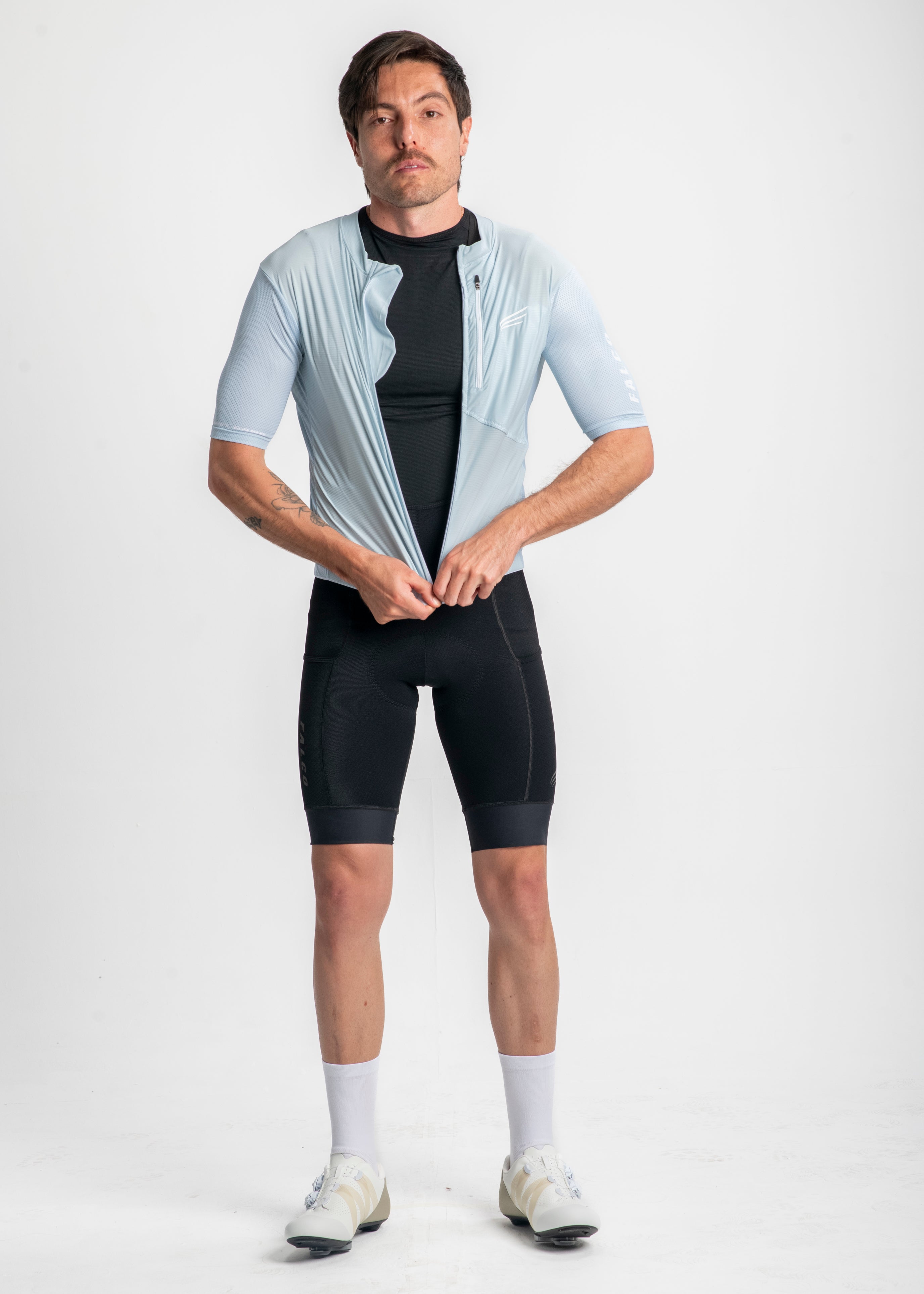 JERSEY MANGA CORTA GRAVEL AZUL