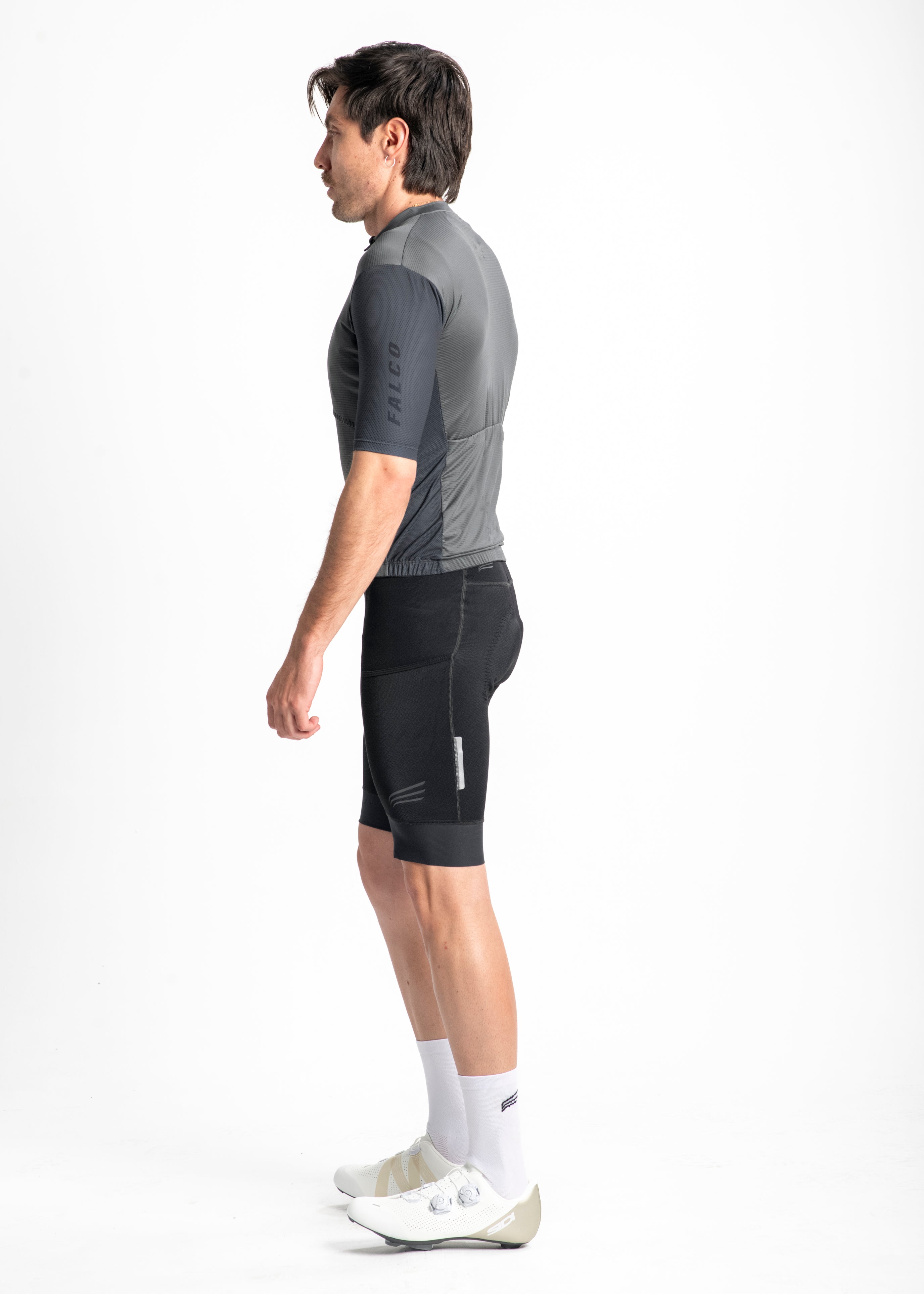 JERSEY MANGA CORTA GRAVEL GRIS