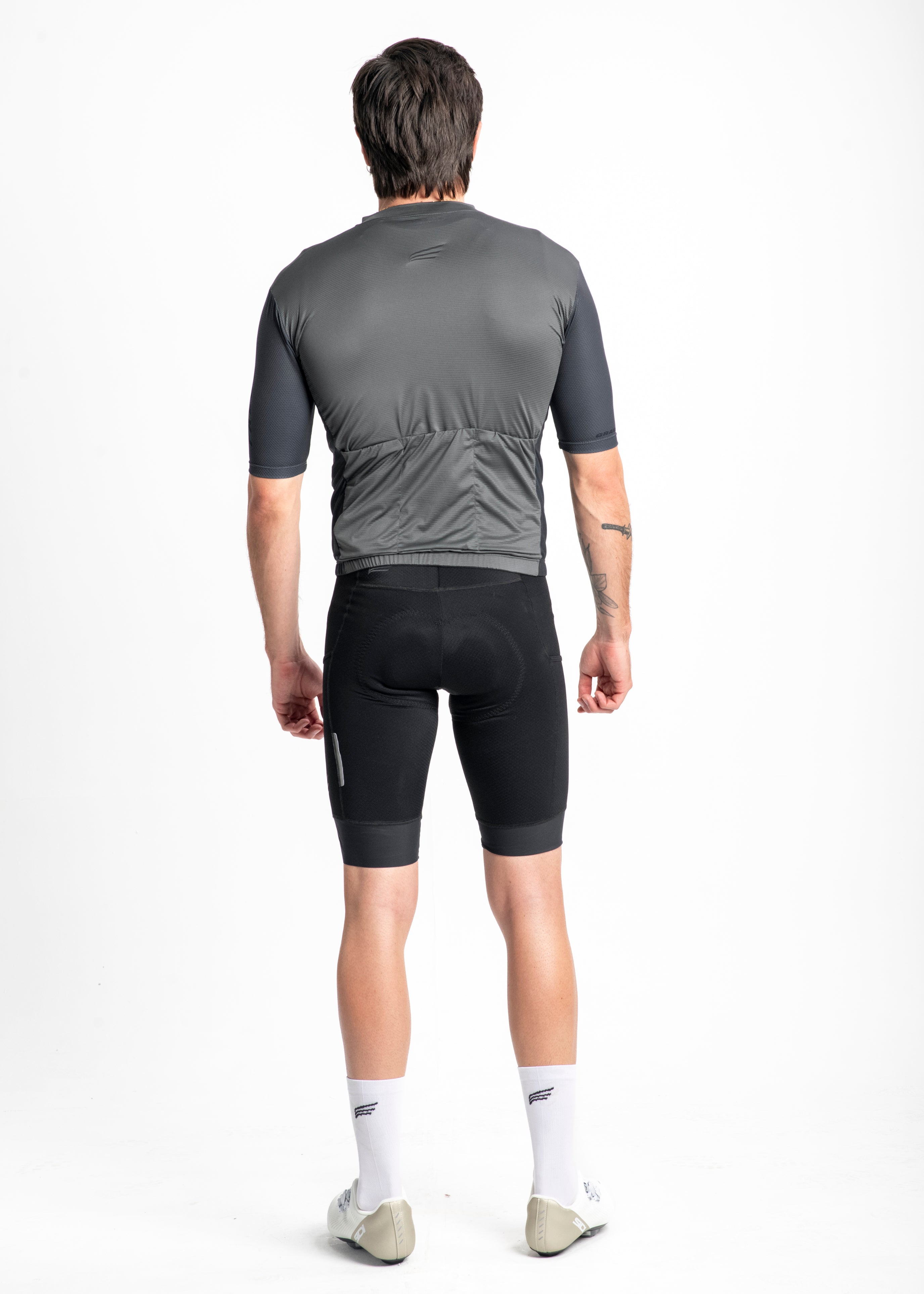 JERSEY MANGA CORTA GRAVEL GRIS