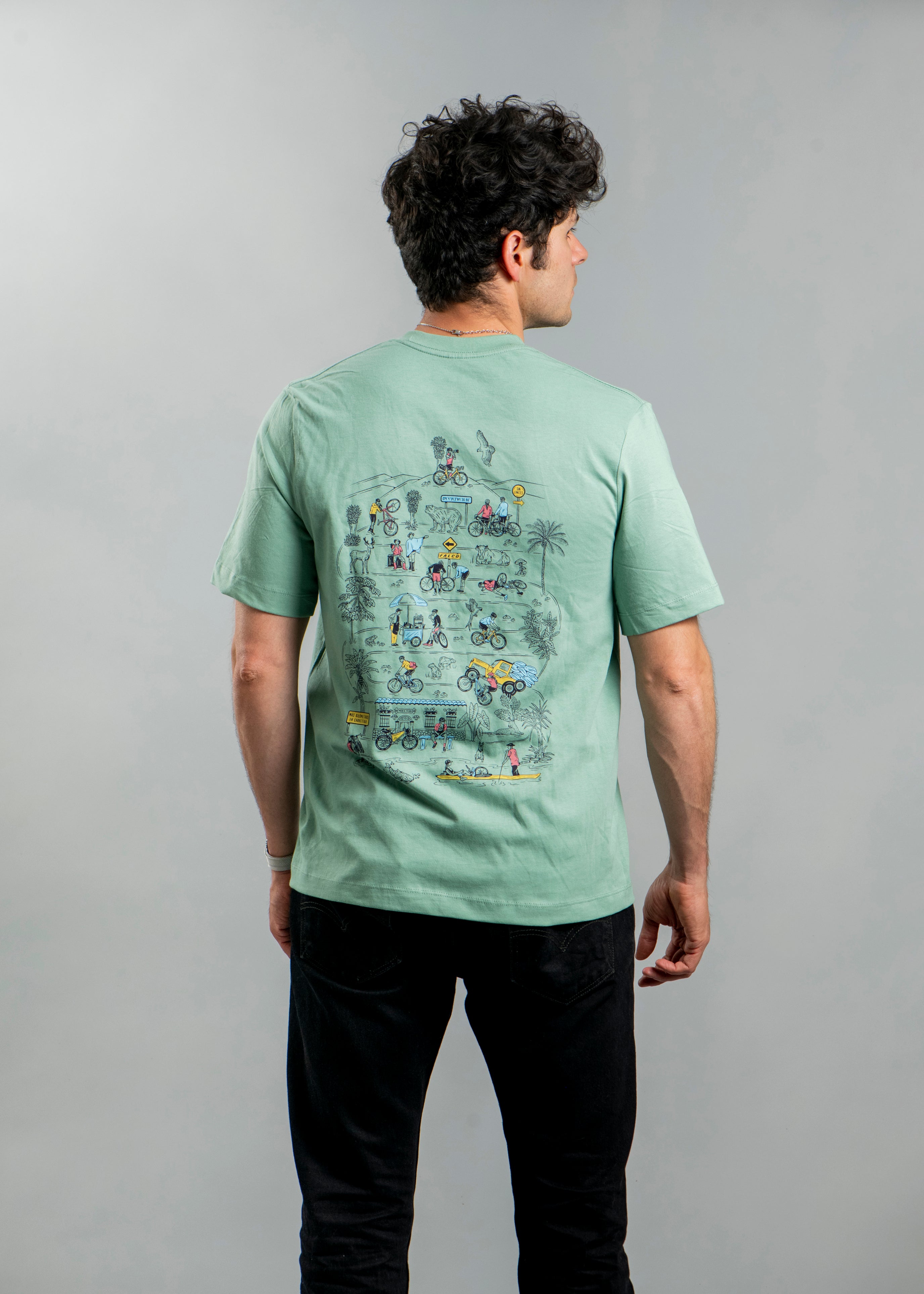CAMISETA VERDE