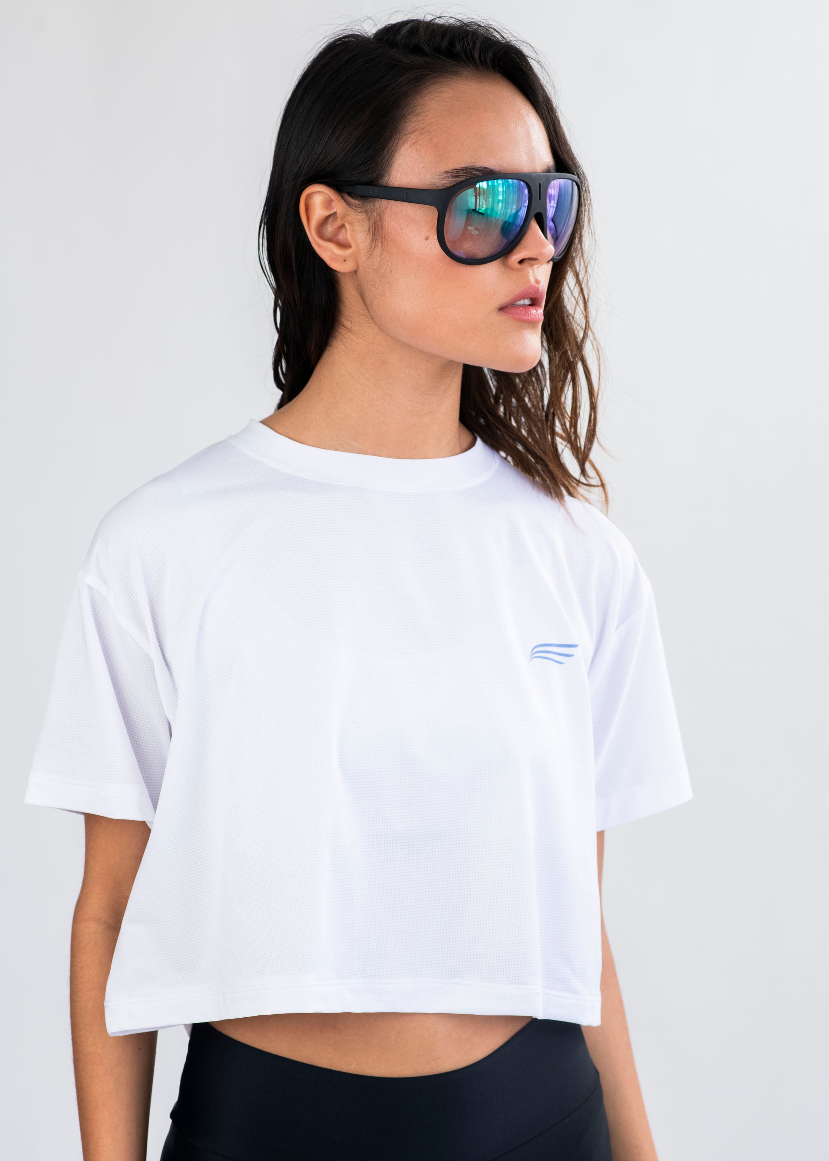 Camiseta Crop top Find your pace