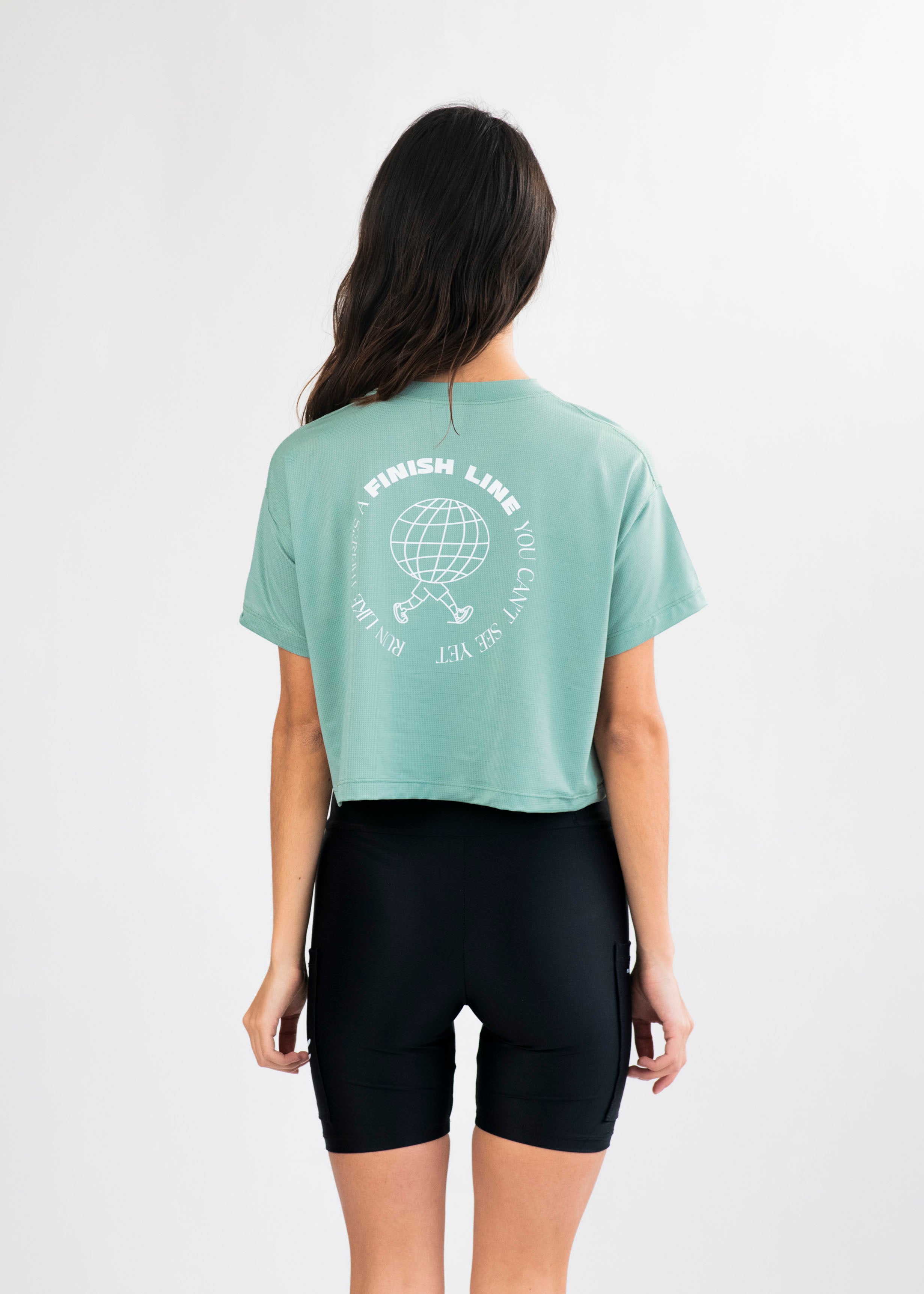 Camiseta Crop top Finish line