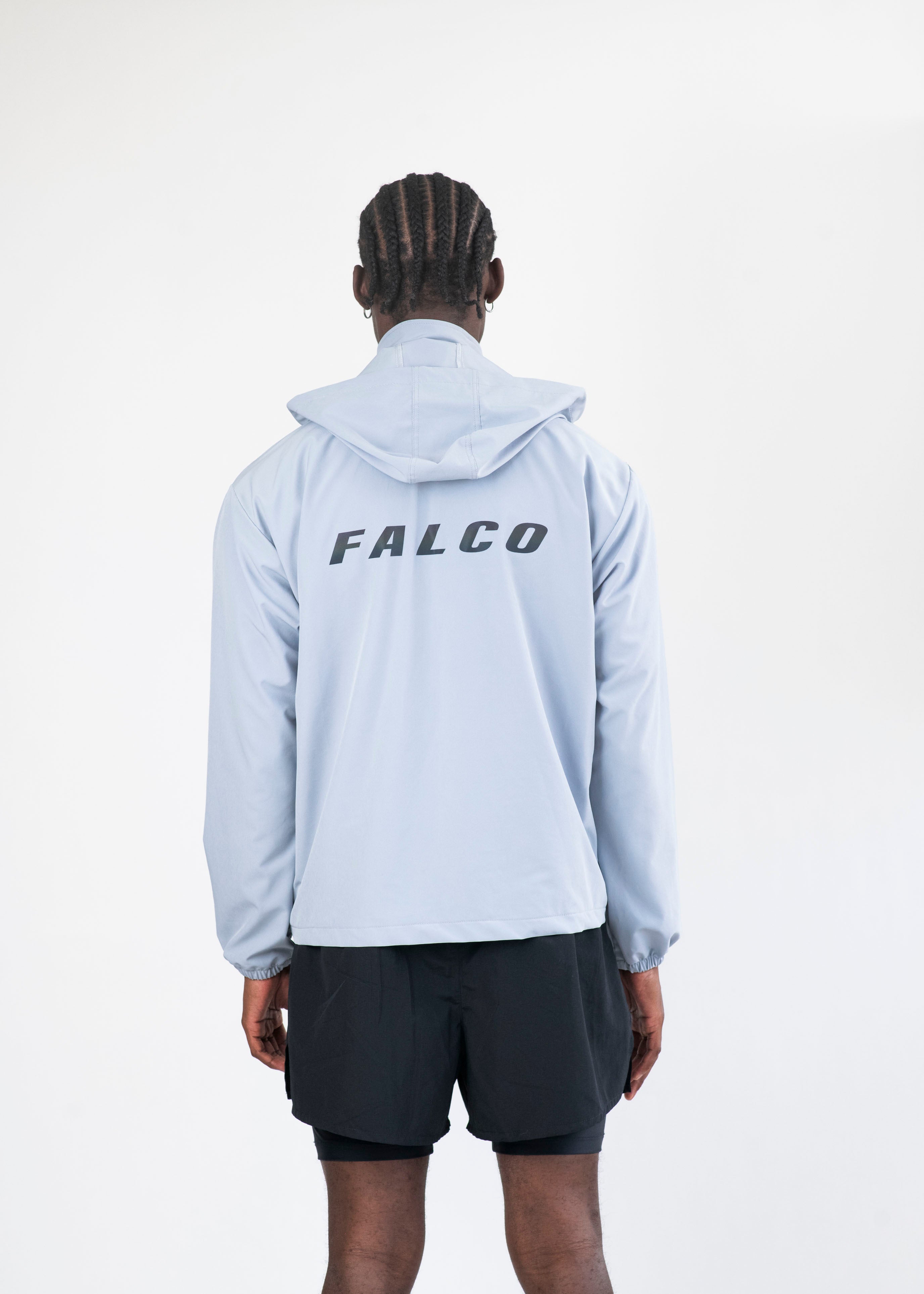 Chaqueta kanguro gris