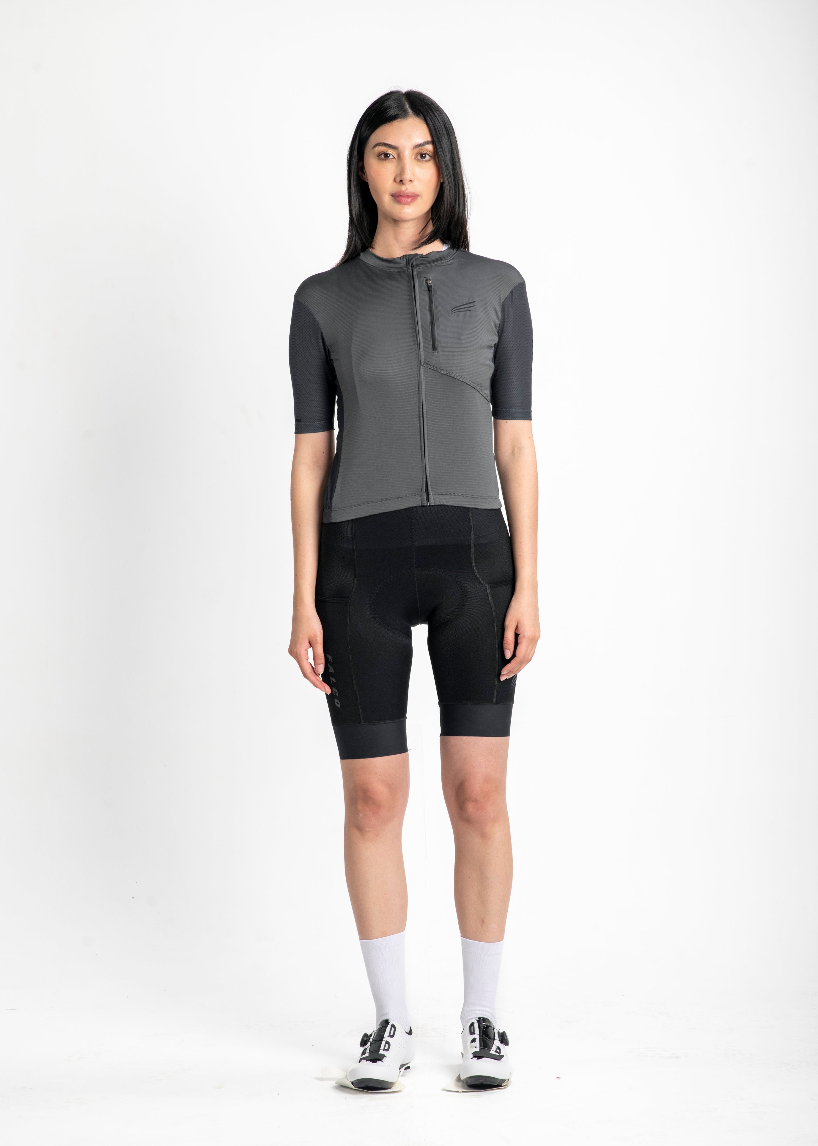 JERSEY MANGA CORTA  GRAVEL GRIS