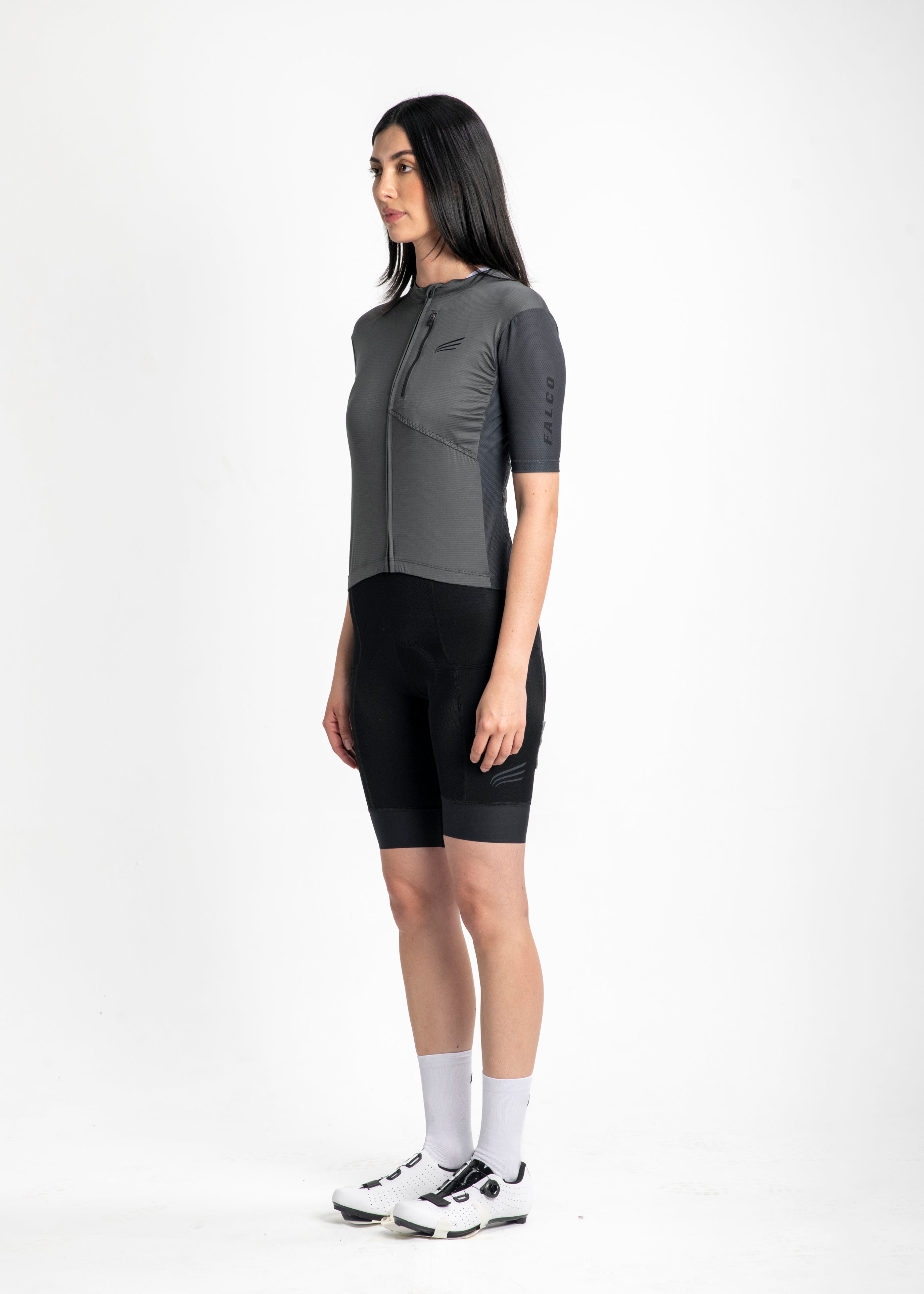 JERSEY MANGA CORTA  GRAVEL GRIS