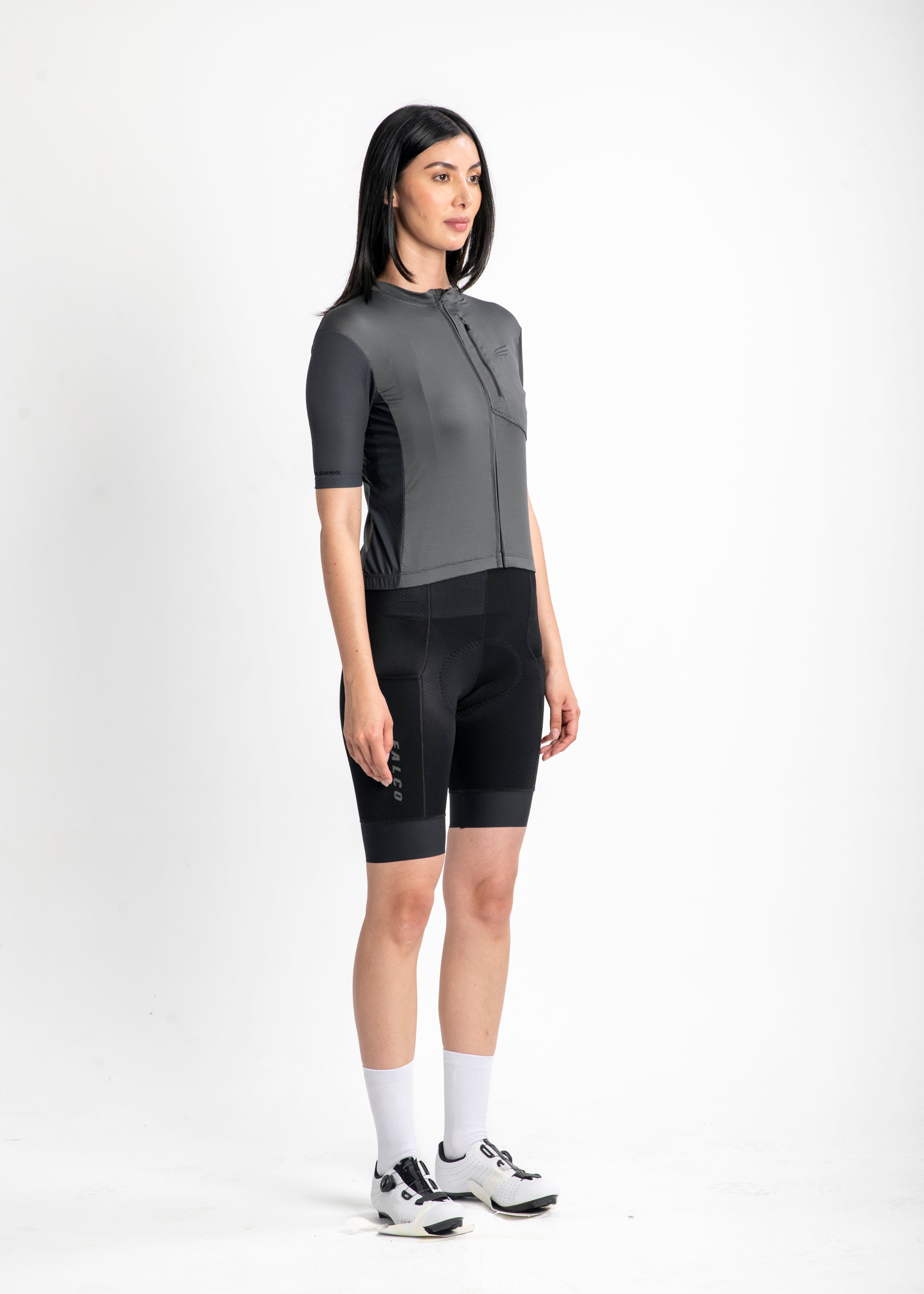 JERSEY MANGA CORTA  GRAVEL GRIS