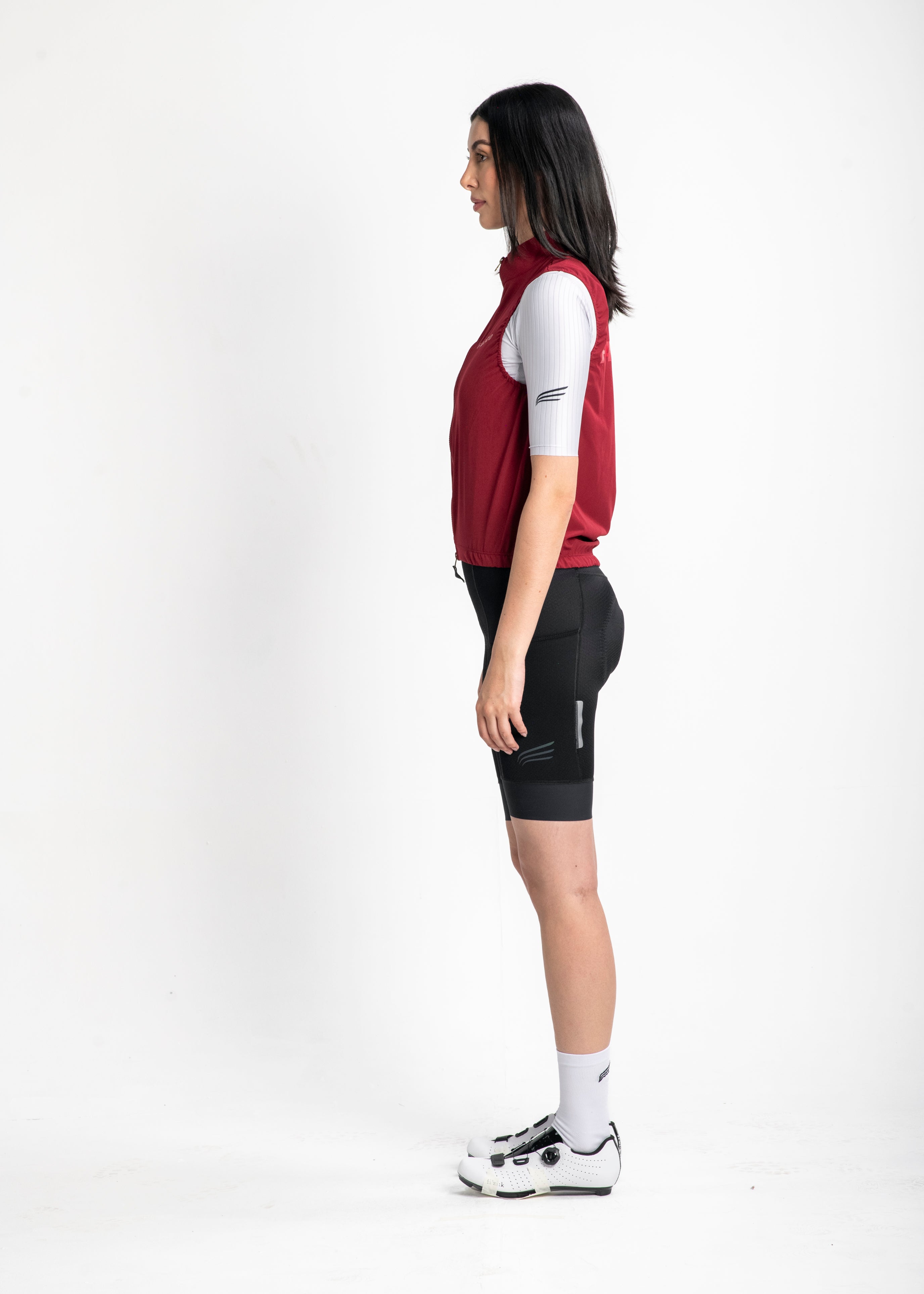 CHALECO IMPERMEABLE VINO TINTO