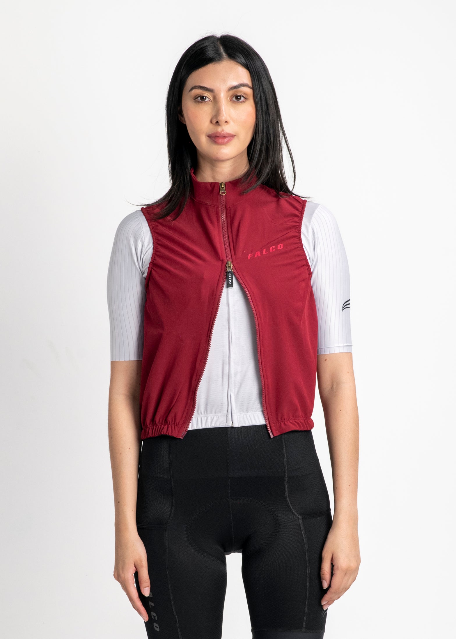 CHALECO IMPERMEABLE VINO TINTO