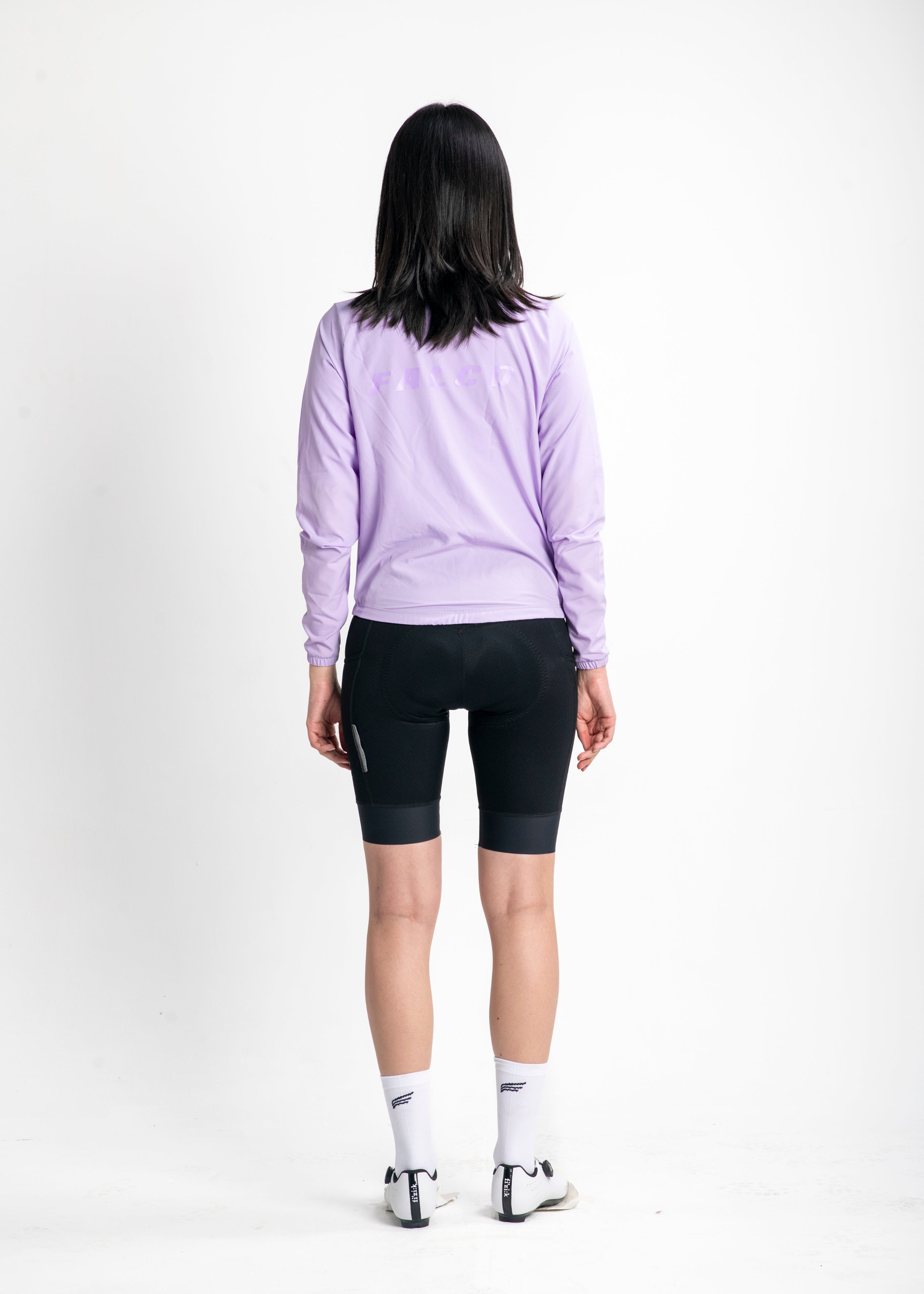 CORTAVIENTOS IMPERMEABLE LILA