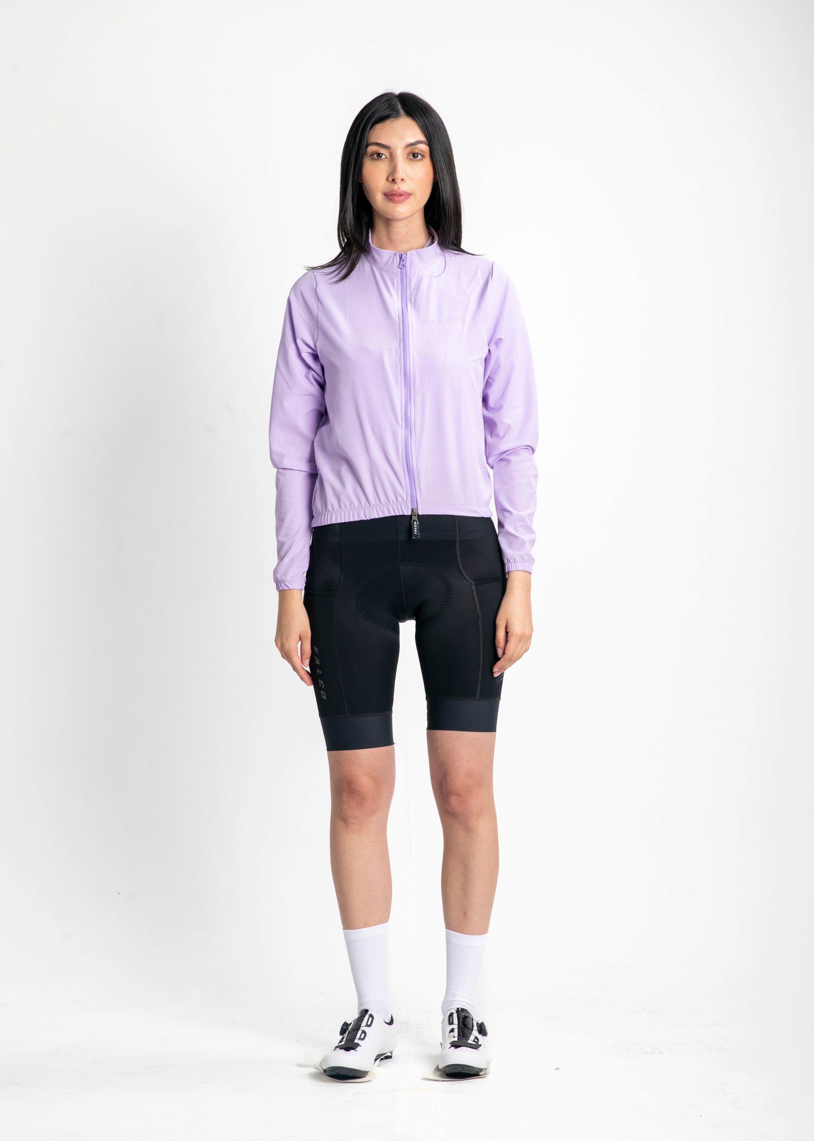 CORTAVIENTOS IMPERMEABLE LILA