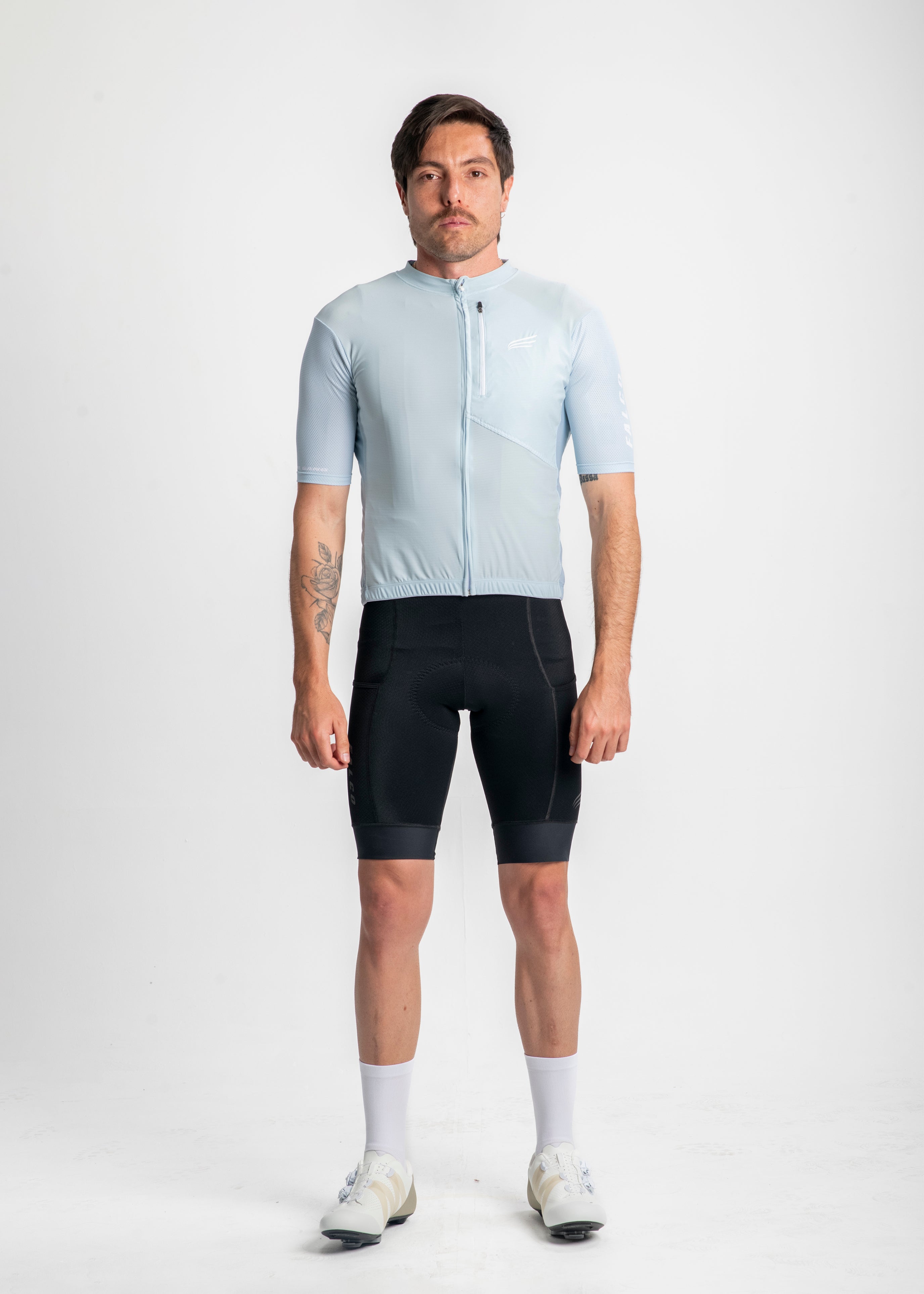 JERSEY MANGA CORTA  GRAVEL AZUL